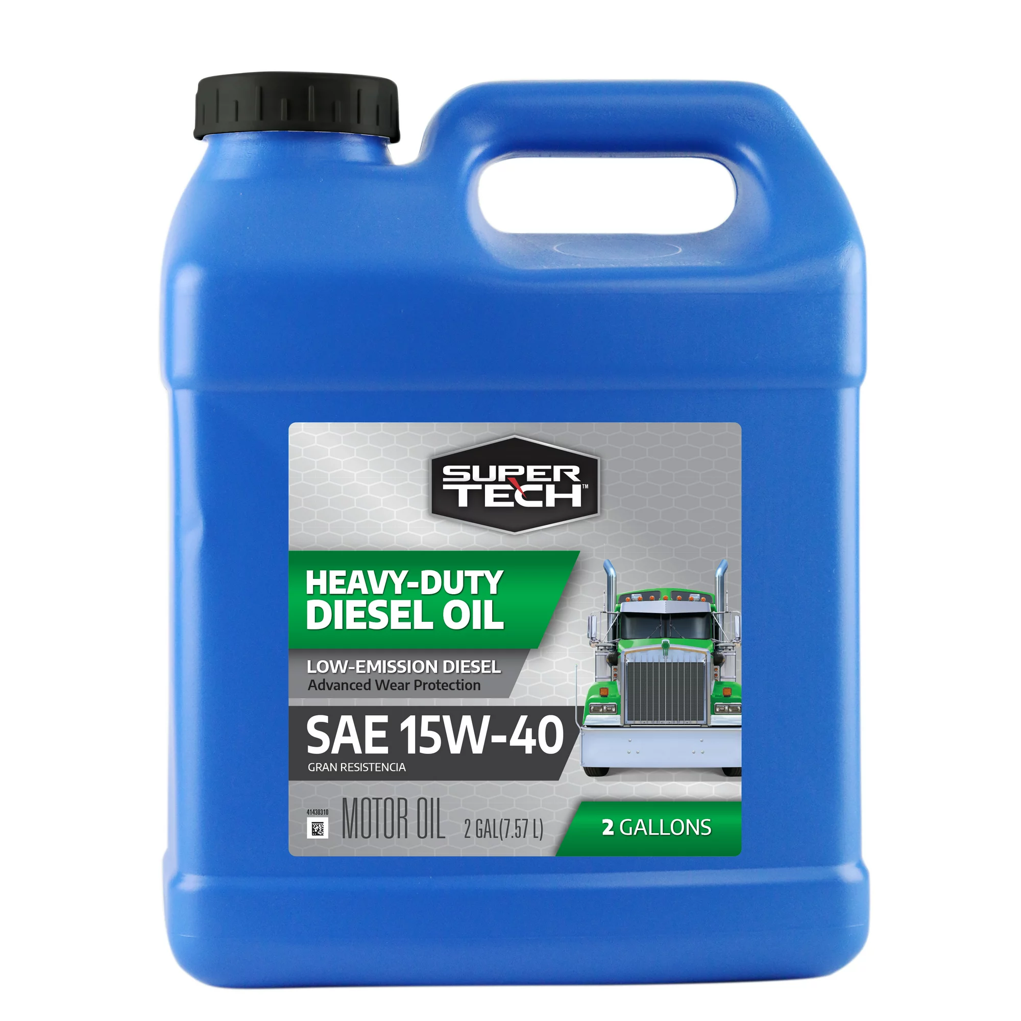 Super Tech Heavy Duty SAE 15W-40 Motor Oil. 2 Gallons