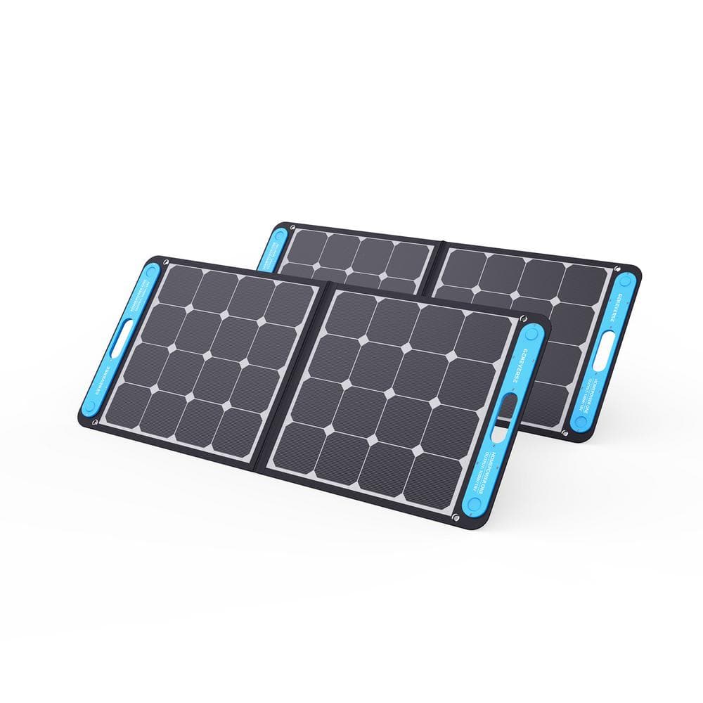 GENEVERSE 80-GVUS-SP1002 Two 100-Watt Portable SolarPower ONE Solar Panels for HomePower ONE