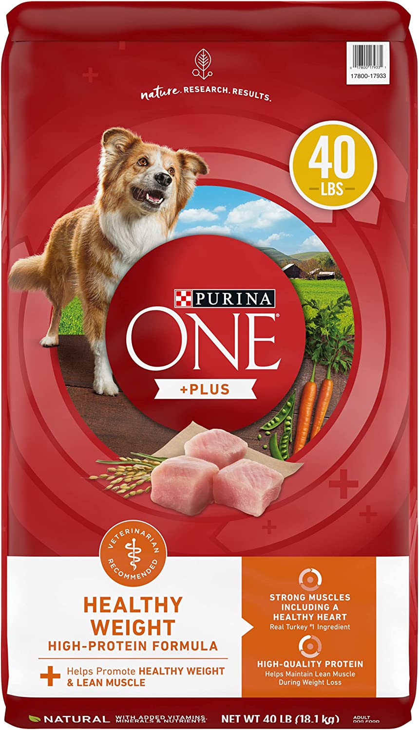 Purina ONE Natural Weight Control Dry Dog Food. +Plus Healthy Weight Formula - 40 lb. Bag