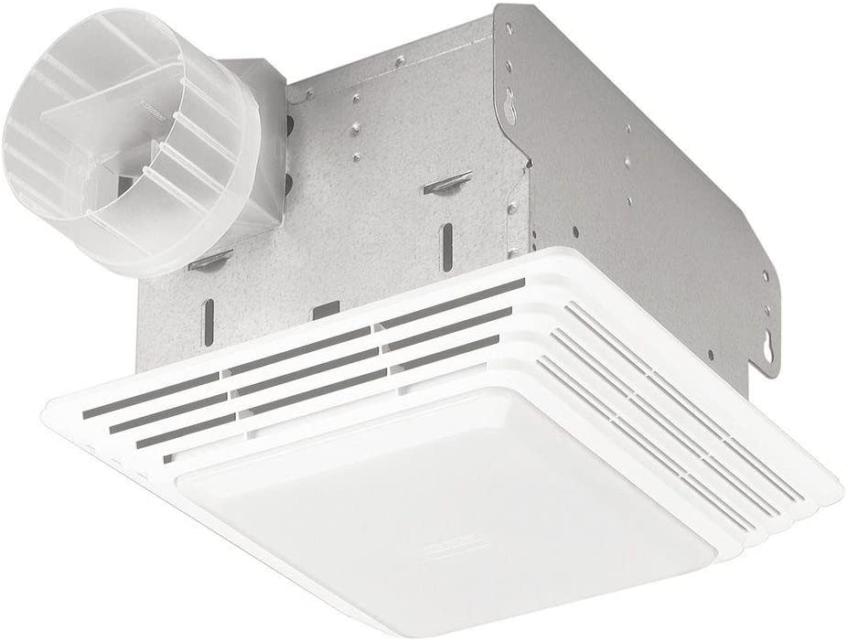 BROAN-NuTone 678 Ventilation Fan and Light Combo for Bathroom and Home. 100 Watts. 50 CFM