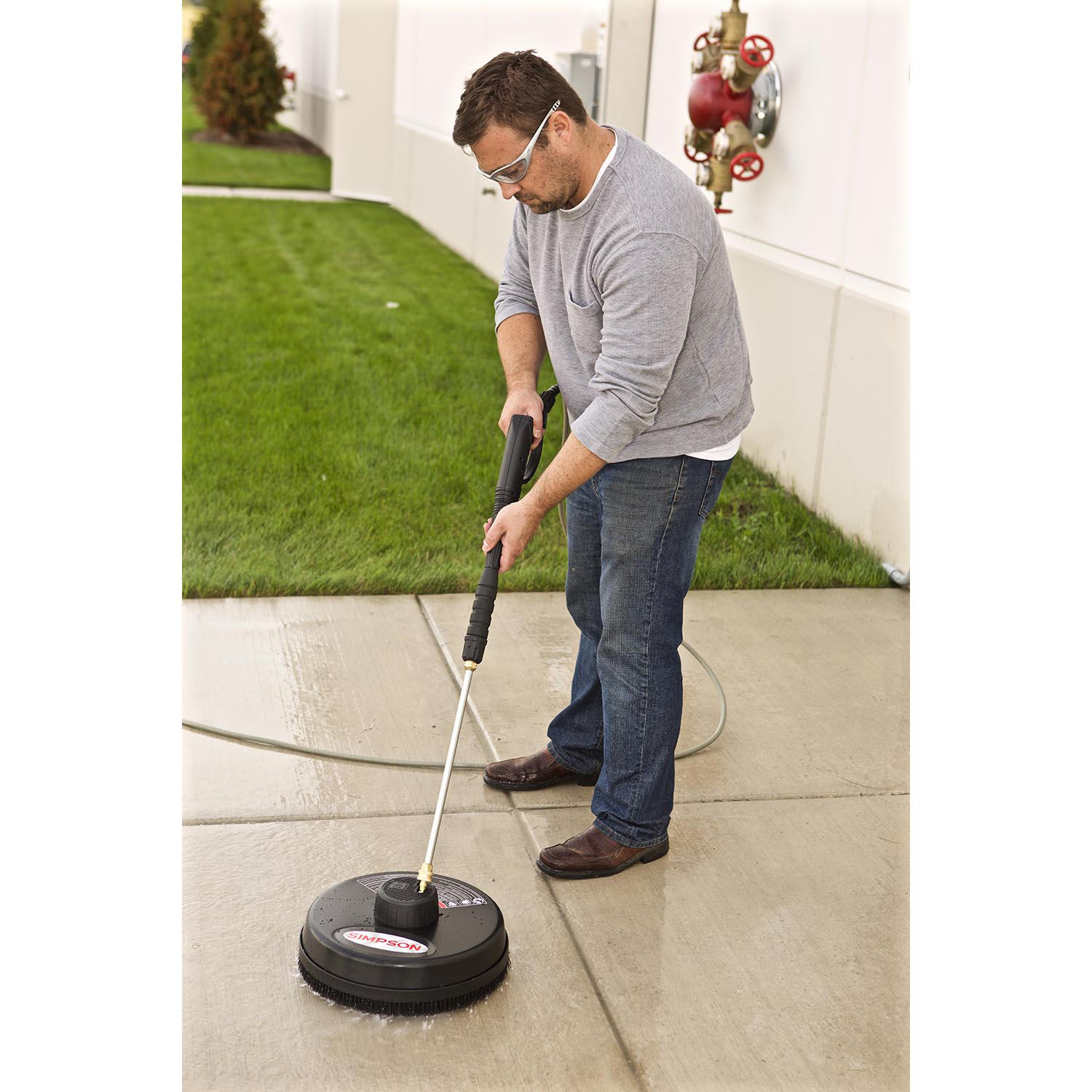 Simpson Cleaning 80165 Universal 15″ Pressure Washer Surface Cleaner