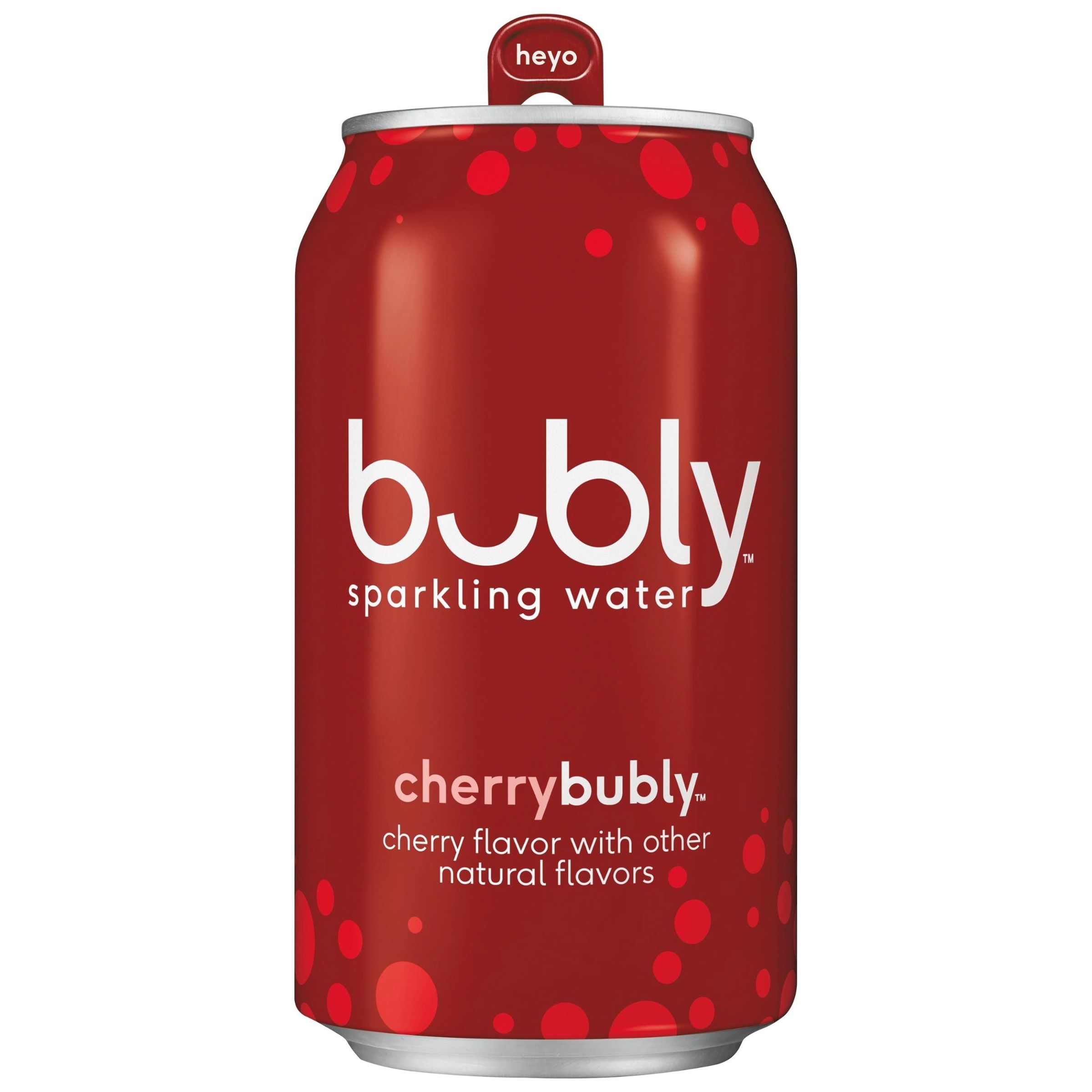 Bubly Cherry Flavored Sparkling Water 12oz Cans. 16 Units