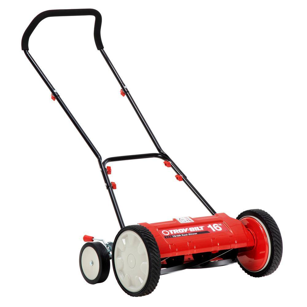 Troy-Bilt TB16R 16 in. Manual Walk Behind Reel Lawn Mower