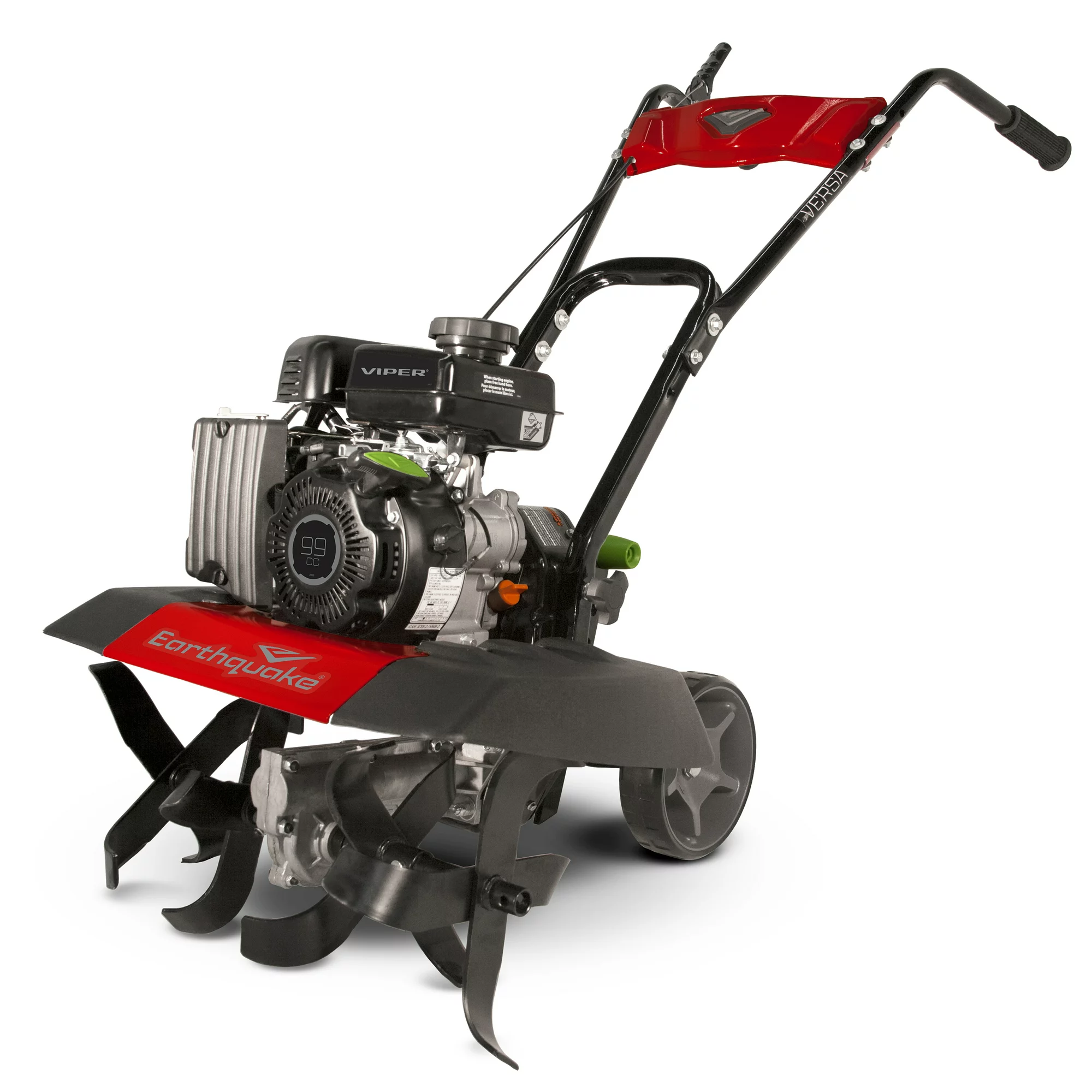 Earthquake Versa Tiller Cultivator 99cc Viper Engine. Red
