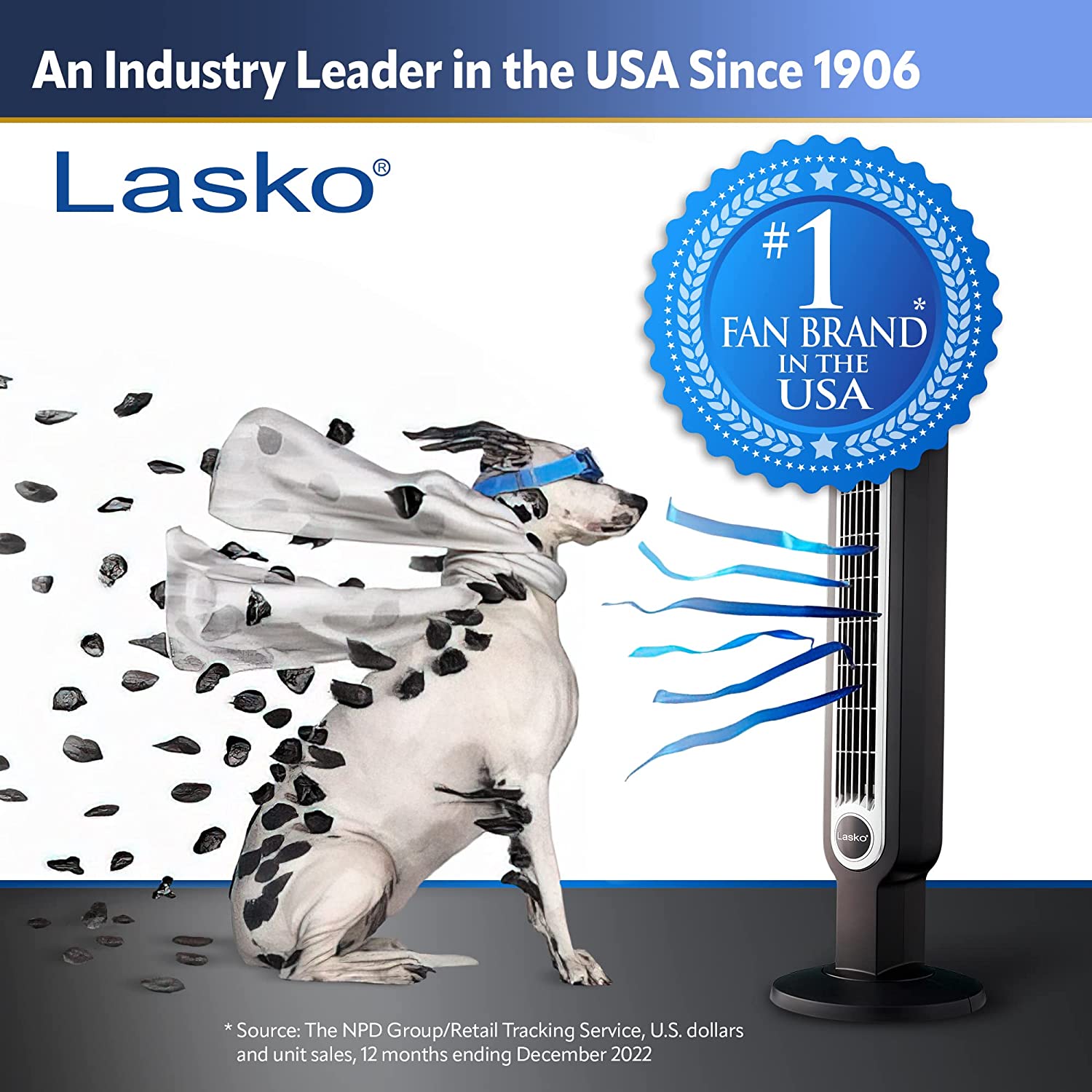 Lasko High Velocity Floor Fan with Wall mount Option. 3 Powerful Speeds. Pivoting Fan Head for Home. Garage. Attic. 20″. Black. 2264QM