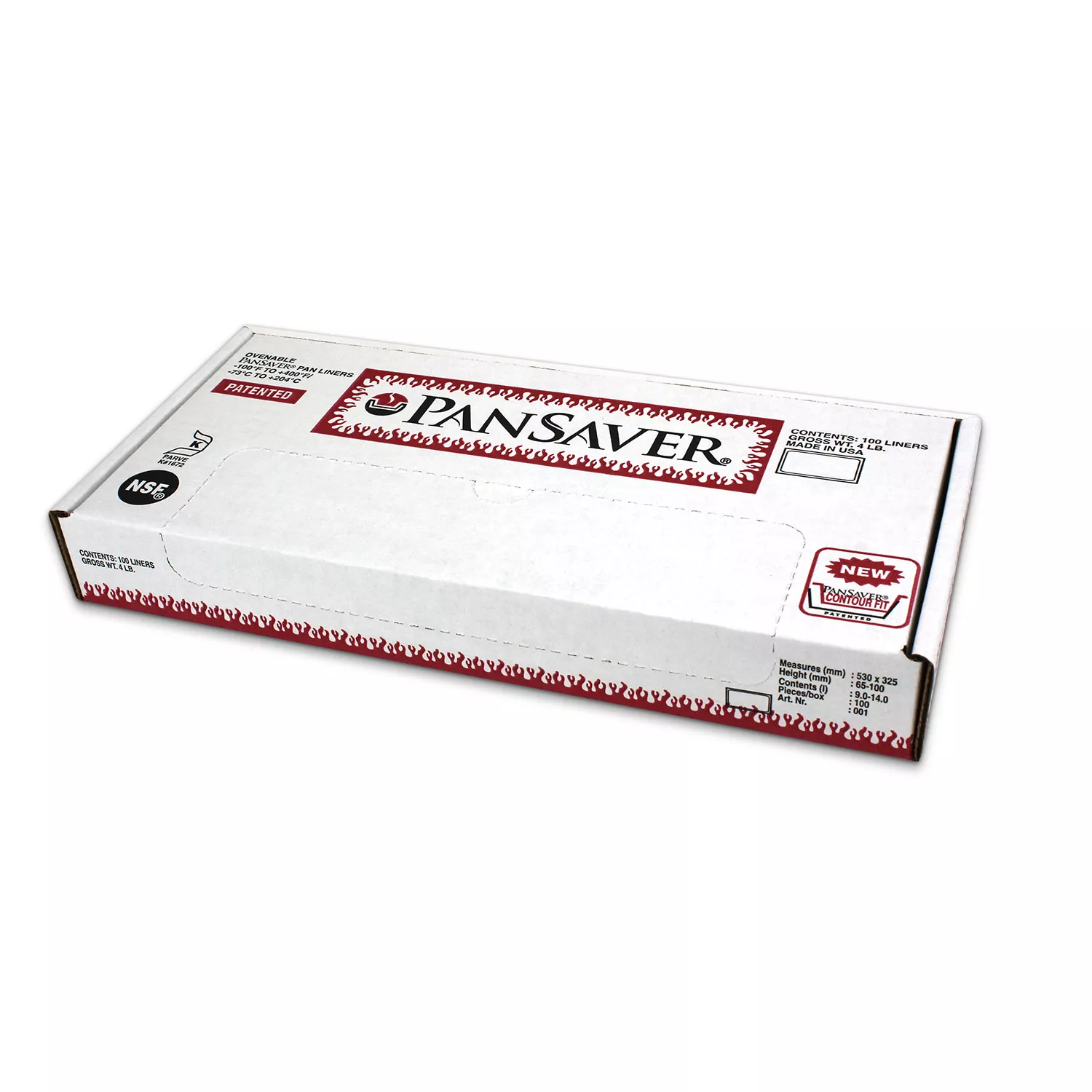 Pansaver Ovenable Full Size Pan Liners (100 ct.)
