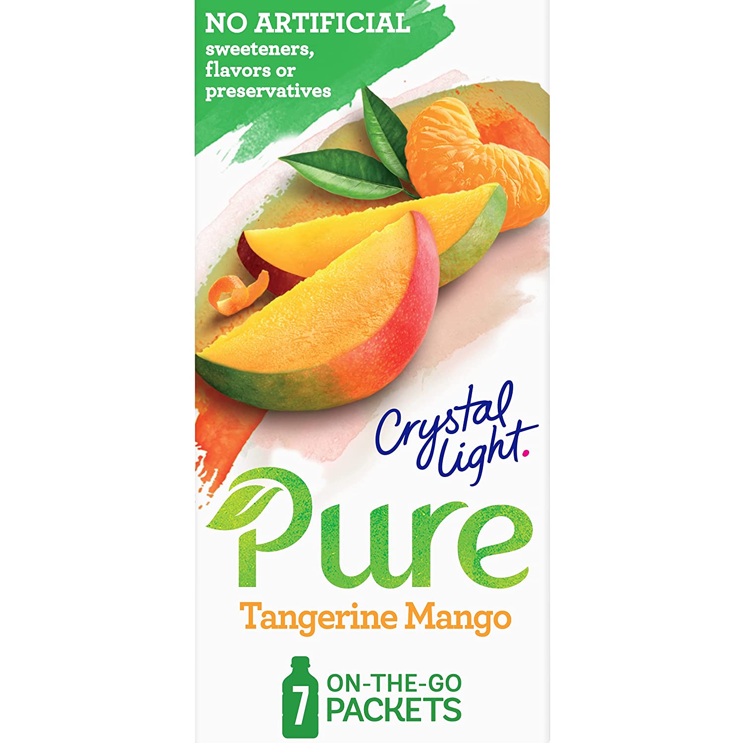 Crystal Light Pure Tangerine Mango On-The-Go Powdered Drink Mix