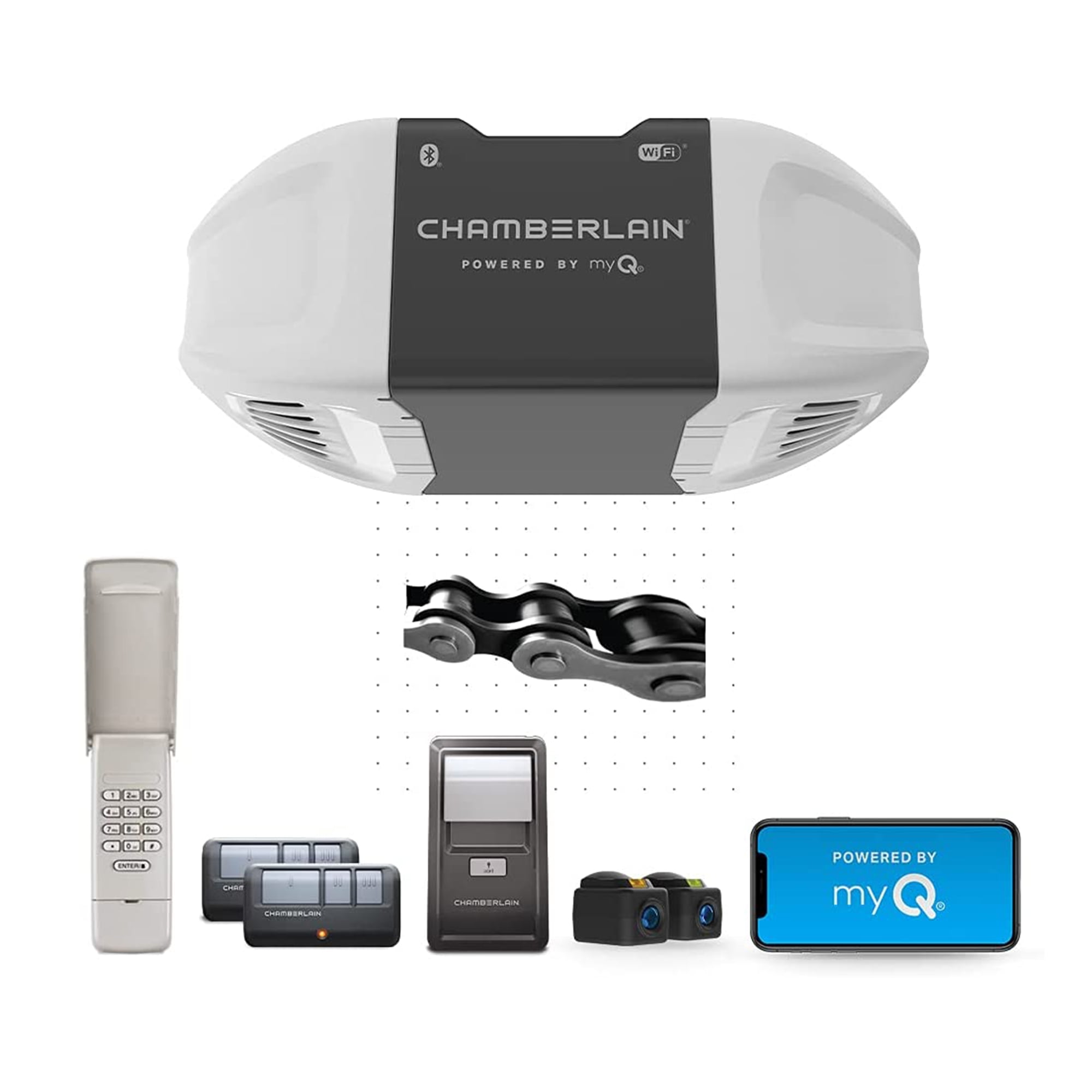 Chamberlain 5036992 0.5 HP Drive WiFi Compatible Smart Garage Door Opener