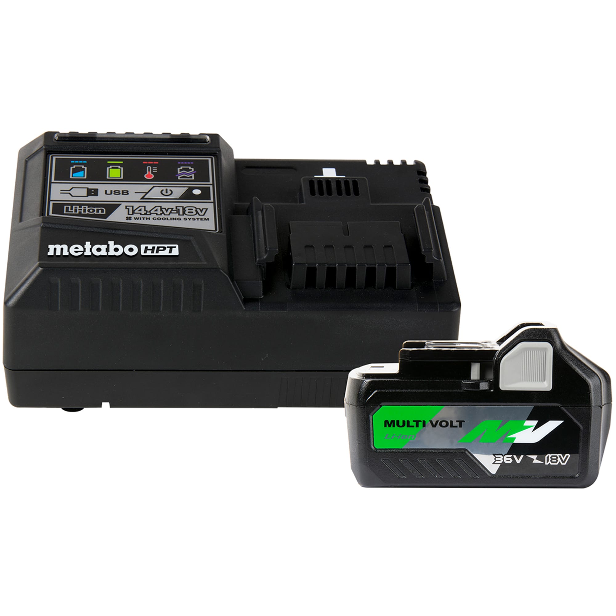 Metabo HPT MultiVolt 36 Lithium-ion Battery and Charger (Charger Included)