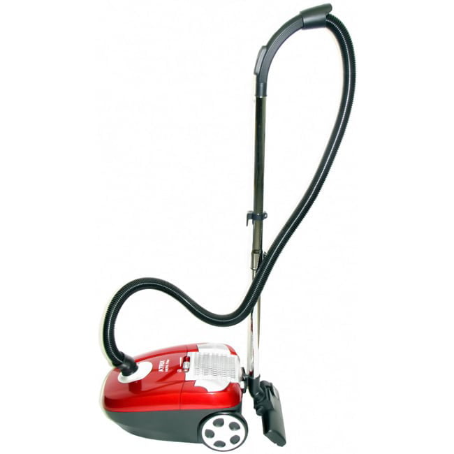 Atrix Canister HEPA Vacuum. Red