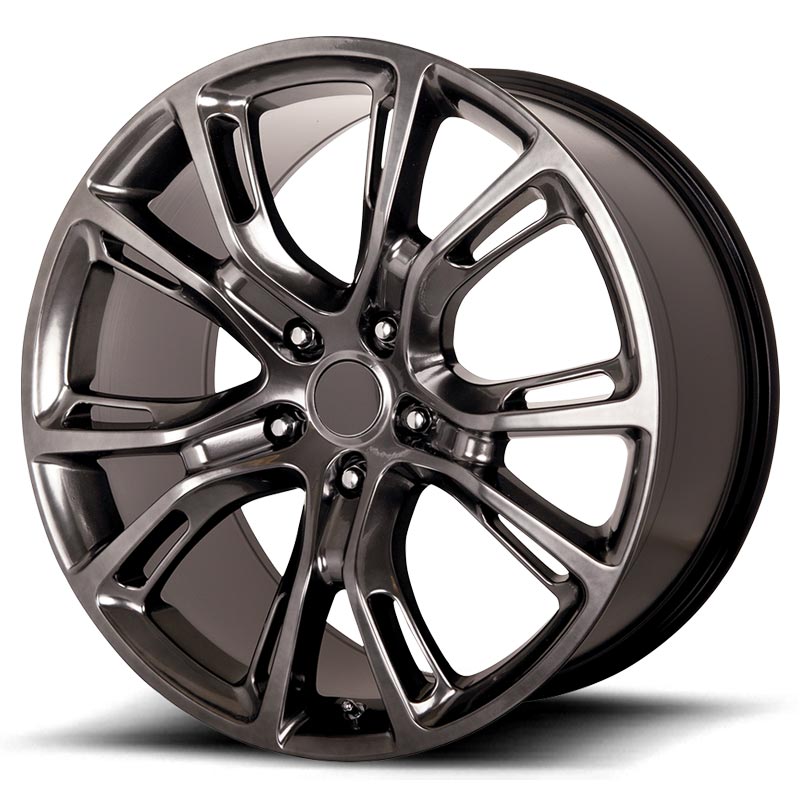 OE Creations Aluminum Rim PR137 20X9in Hyper Silver Dark Finish