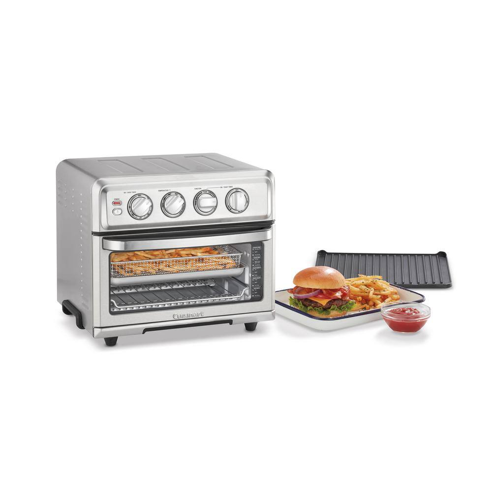 Cuisinart  1800 W Stainless Steel 0.6-cubic-foot Air Fryer Toaster Oven with Grill
