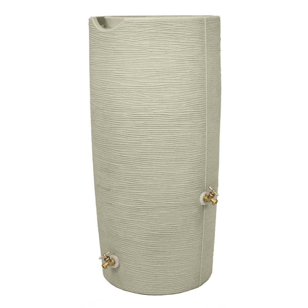 Good Ideas IM-STO050-SAN Impressions 50 Gal. Rain Barrel in Sandstone
