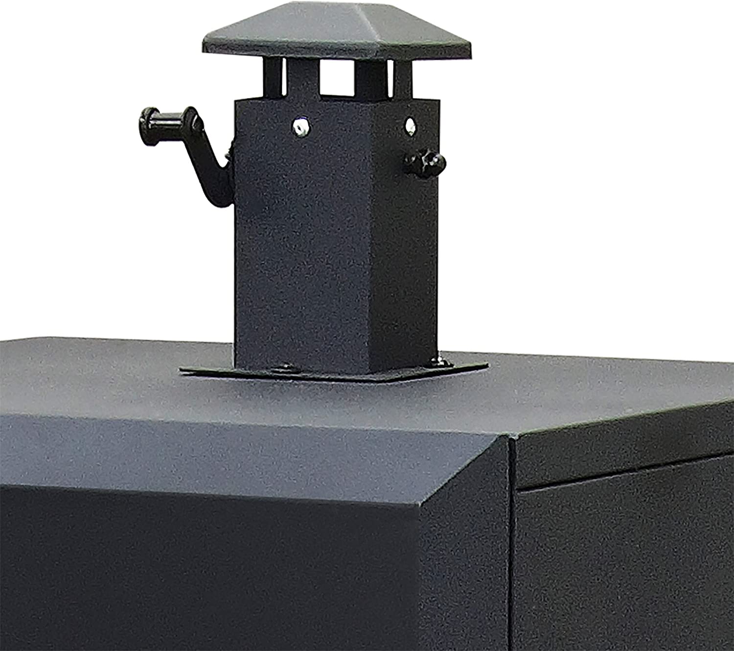 Dyna-Glo DGO1890BDC-D Wide Body Vertical Offset Charcoal Smoker.Black