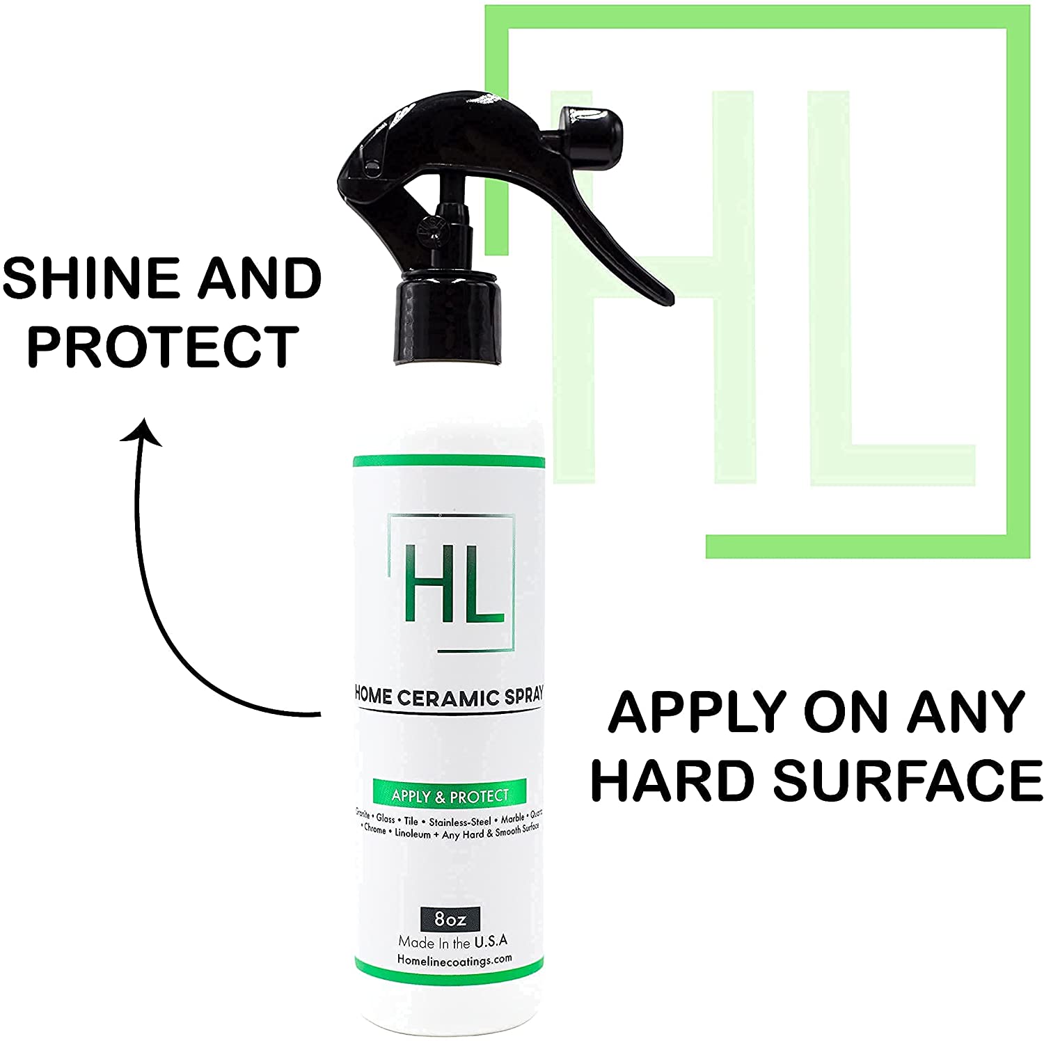 Homeline Coatings Home Ceramic Protectant Spray - Surface Protectant 8oz