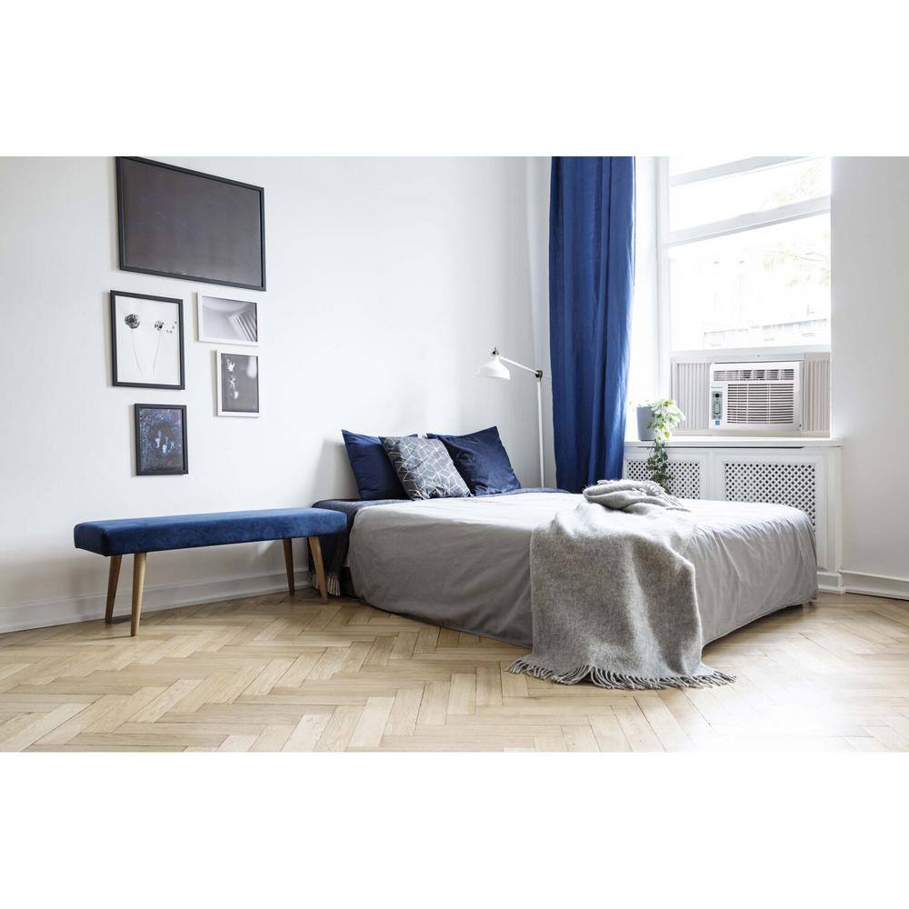 Keystone KSTAW08BE 8.000 BTU Window-Mounted Air Conditioner with Follow Me LCD Remote Control in White. KSTAW08BE