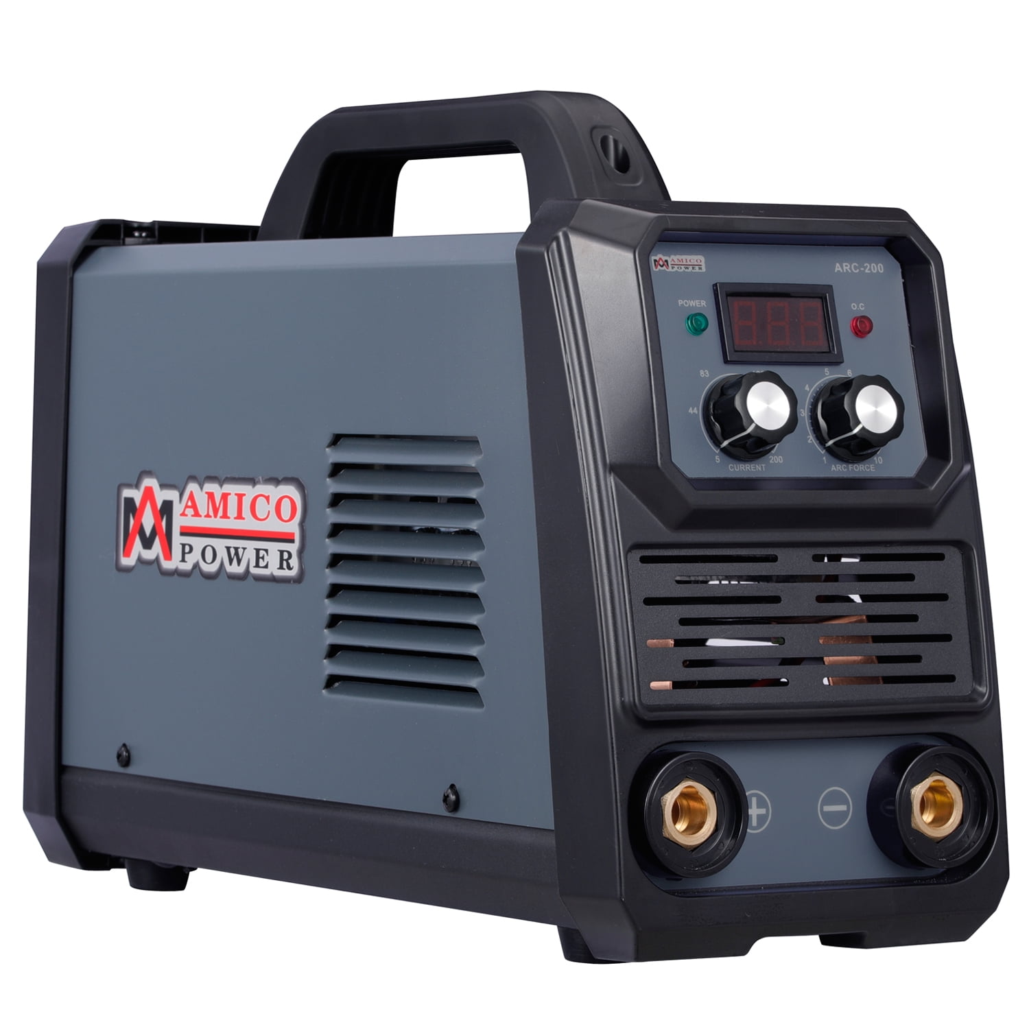 Amico ARC-200. Professional Stick Arc Lift-TIG Welding Machine. 80% Duty Cycle. 100-250V Wide Voltage Welder