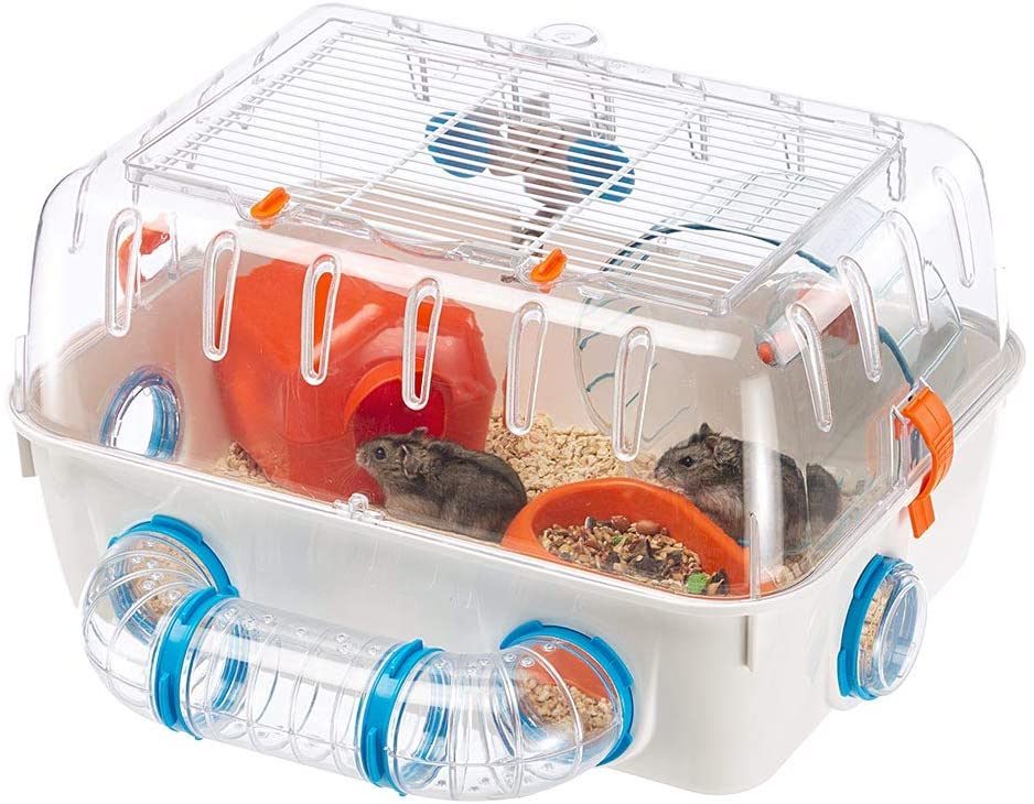 Ferplast Combi 1 Starter Hamster Cage| r.blue