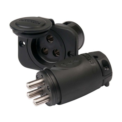 Marinco 70A Trolling Motor Plug and Receptacle