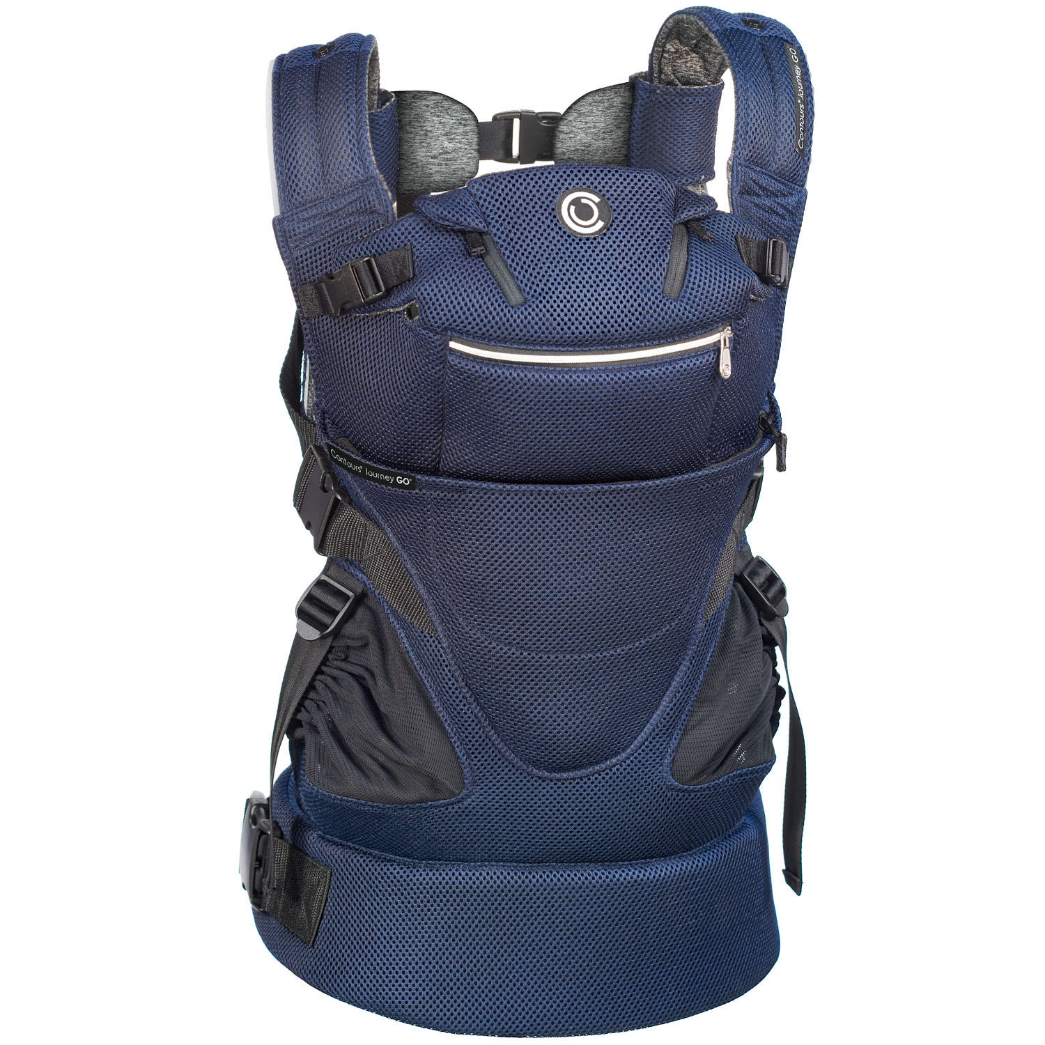 Contours Journey GO 5-Position Baby Carrier. Cosmos Navy