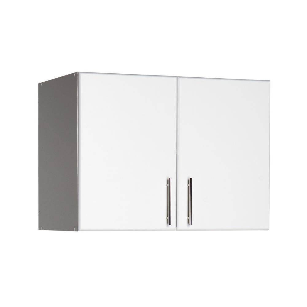 Prepac Elite 32 in. Wood Laminate Cabinet in White