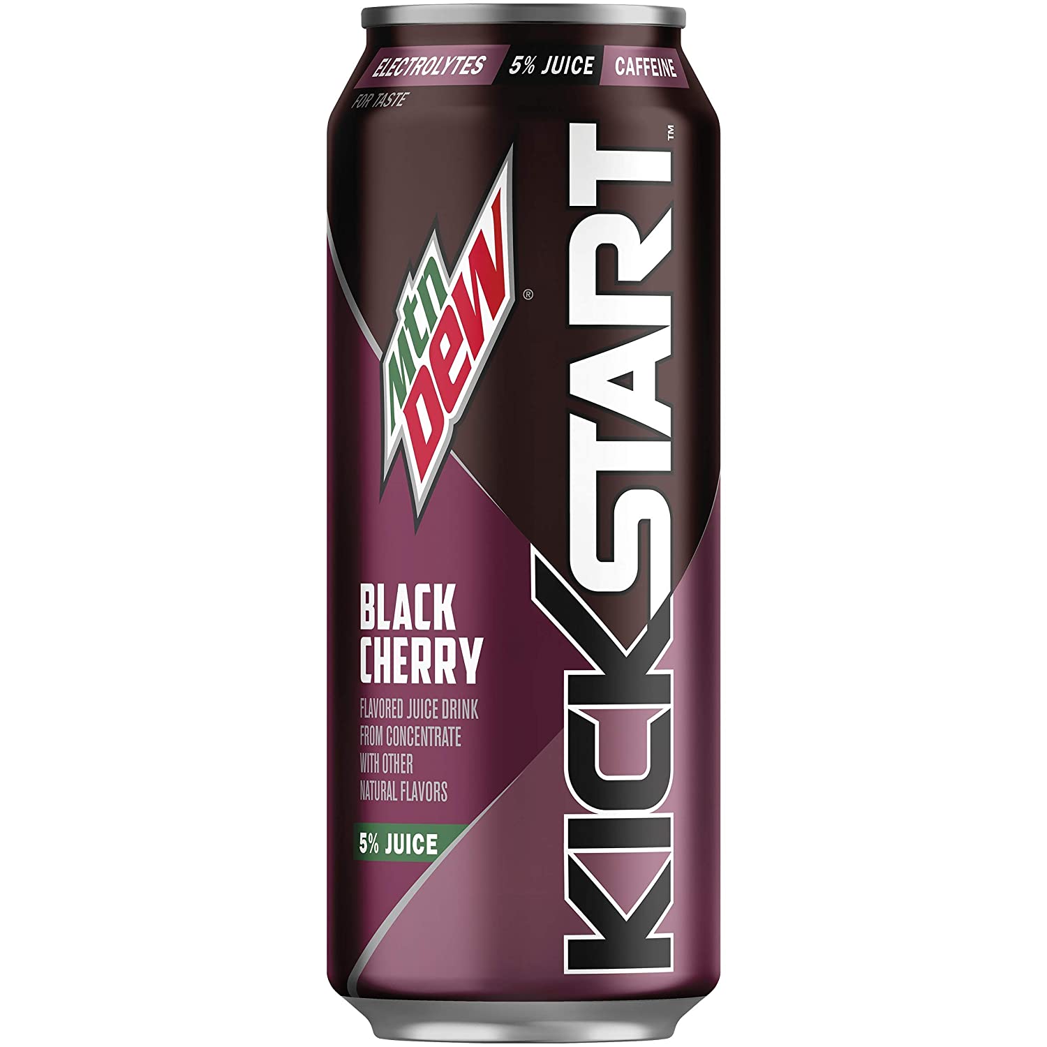 Mountain Dew Kickstart. Black Cherry. 16 Fl Oz (12 Count)