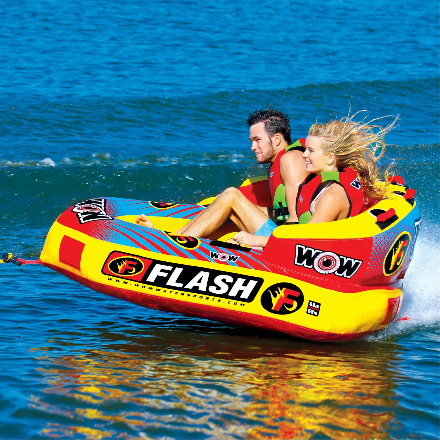 WOW Flash 2-Person Cockpit Towable