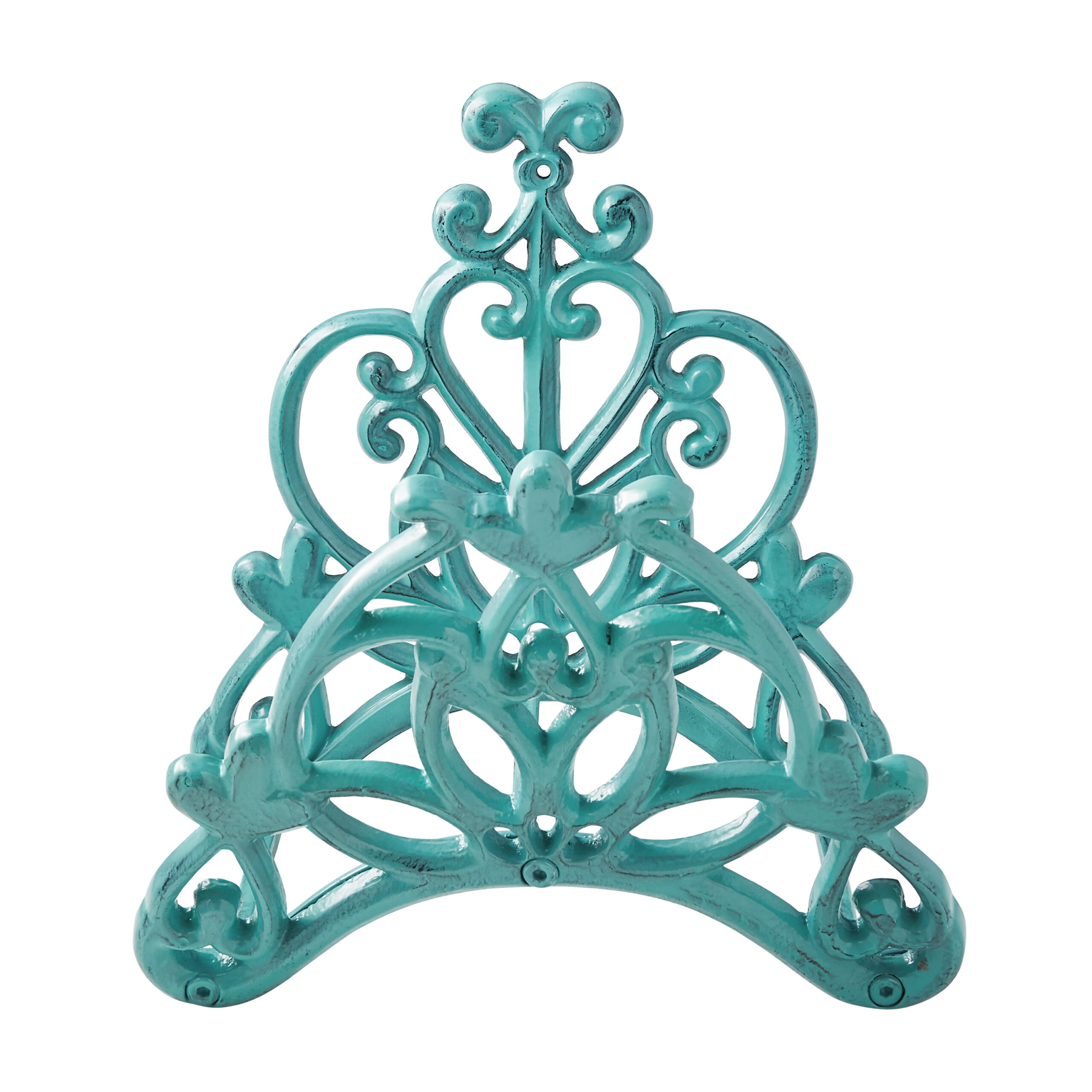The Pioneer Woman Goldie Decorative Hose Hanger. Teal