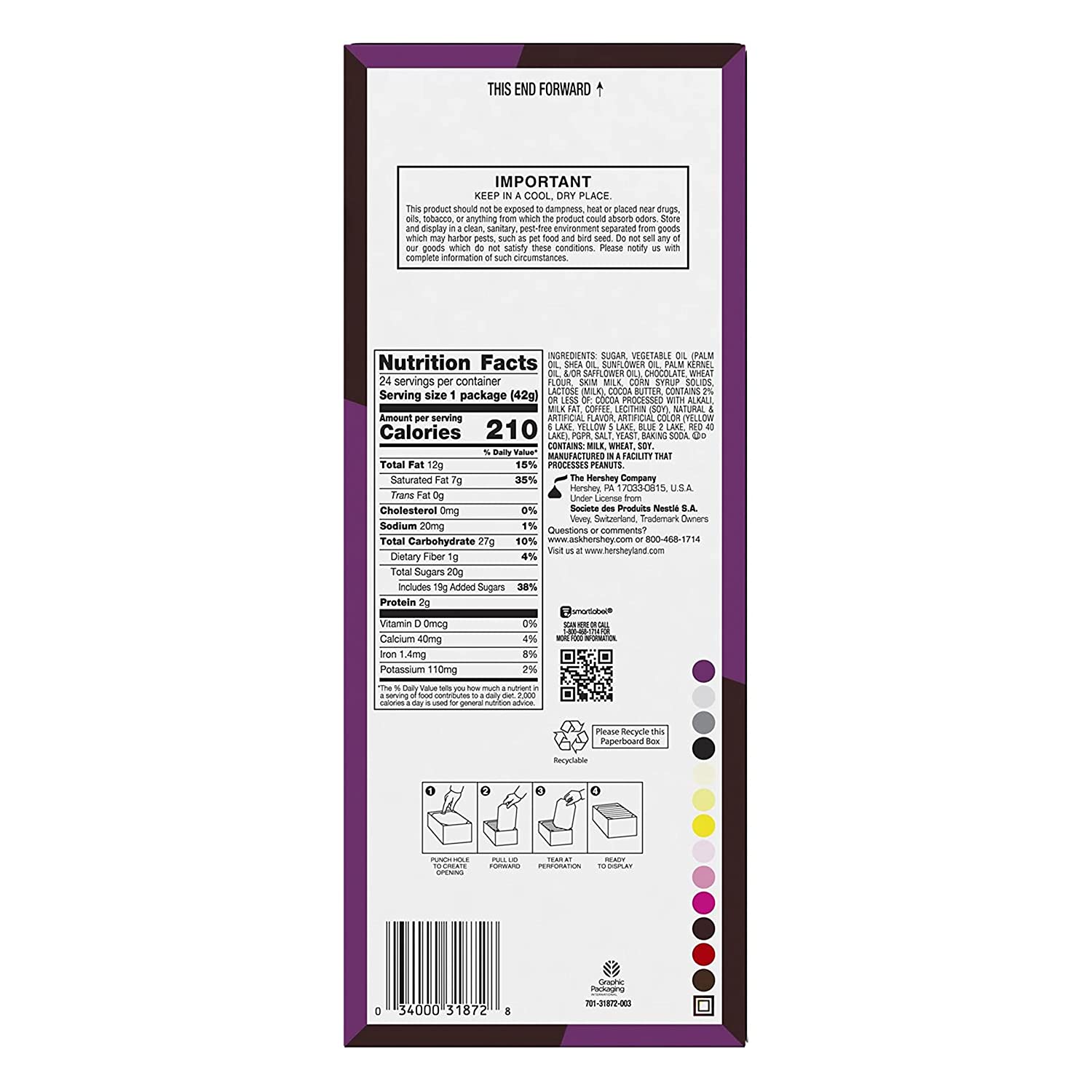 KIT KAT DUOS Mocha Flavored Creme. Chocolate and Coffee Bits Wafer Candy. Bulk. Individually Wrapped. 1.5 oz Bars (24 Count)