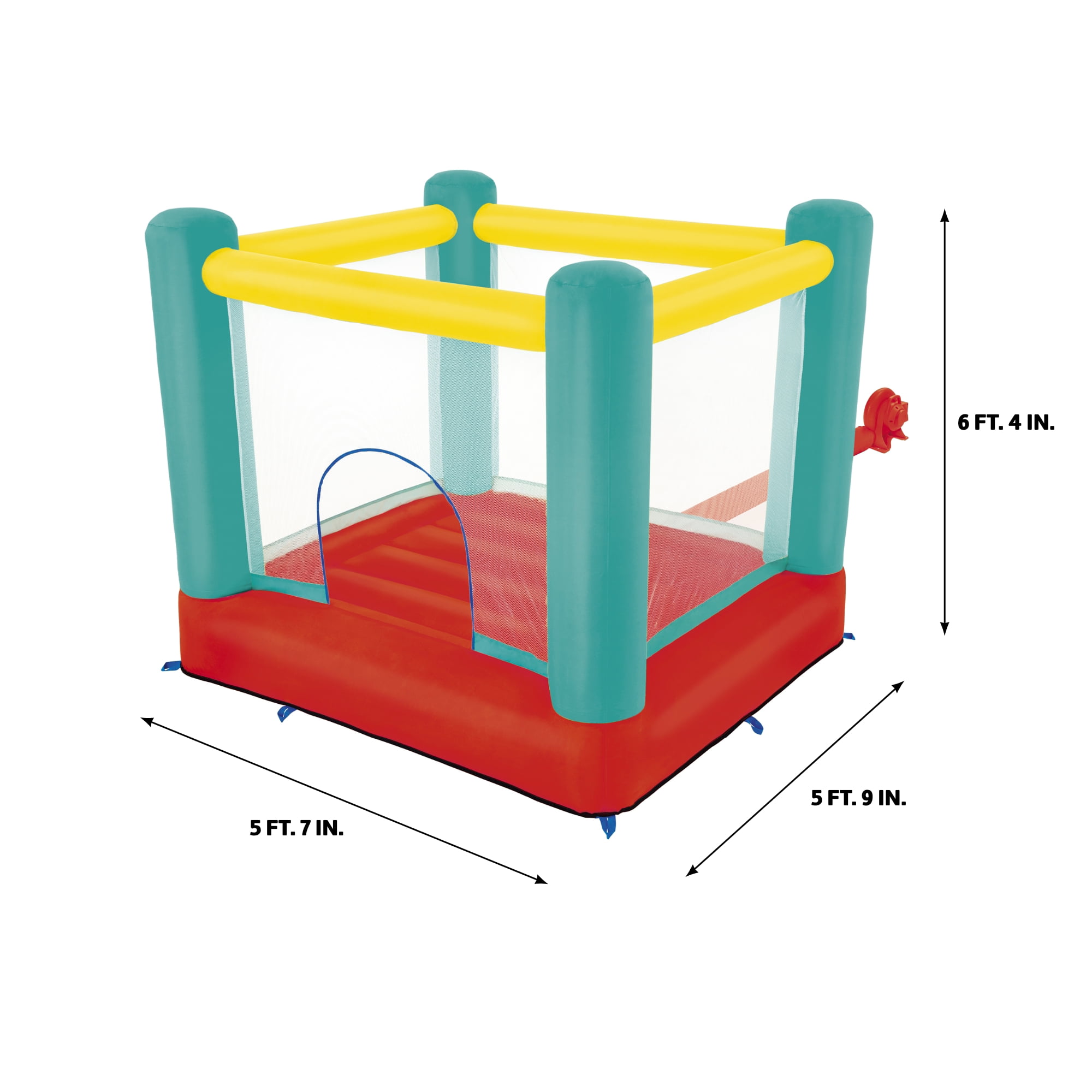 Play Day 6-4” x 5-9” x 5-7” Jump and Soar Bouncer