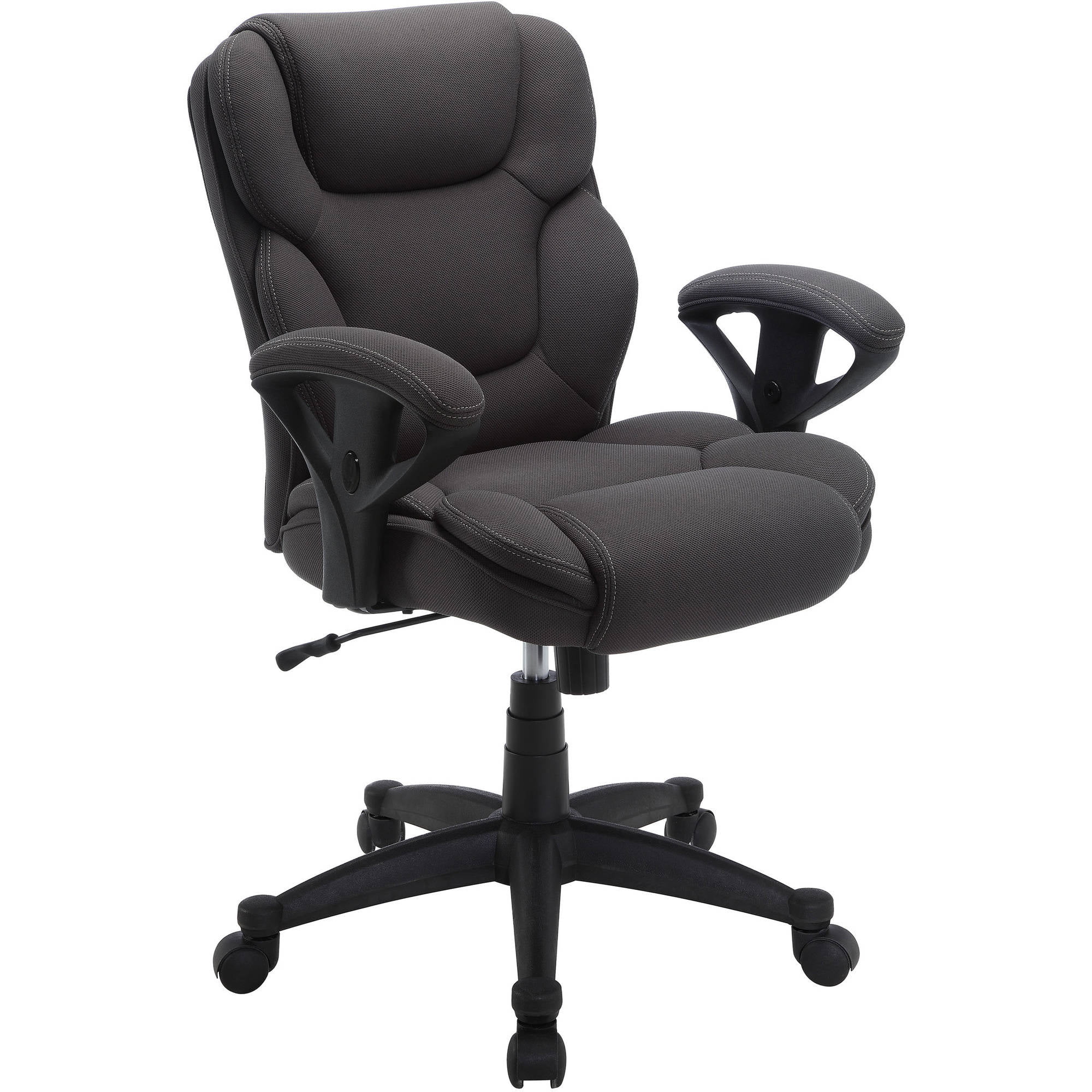 Serta Big & Tall Fabric Manager Office Chair. Supports up to 300 lbs. Gray