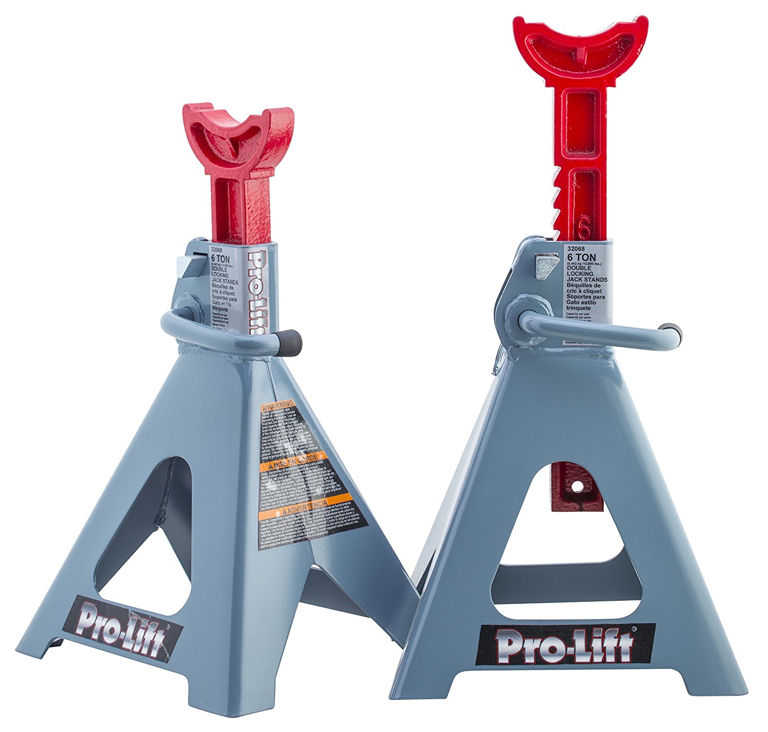 Pro-Lift T-6906D Double Pin Jack Stand - 6 Ton