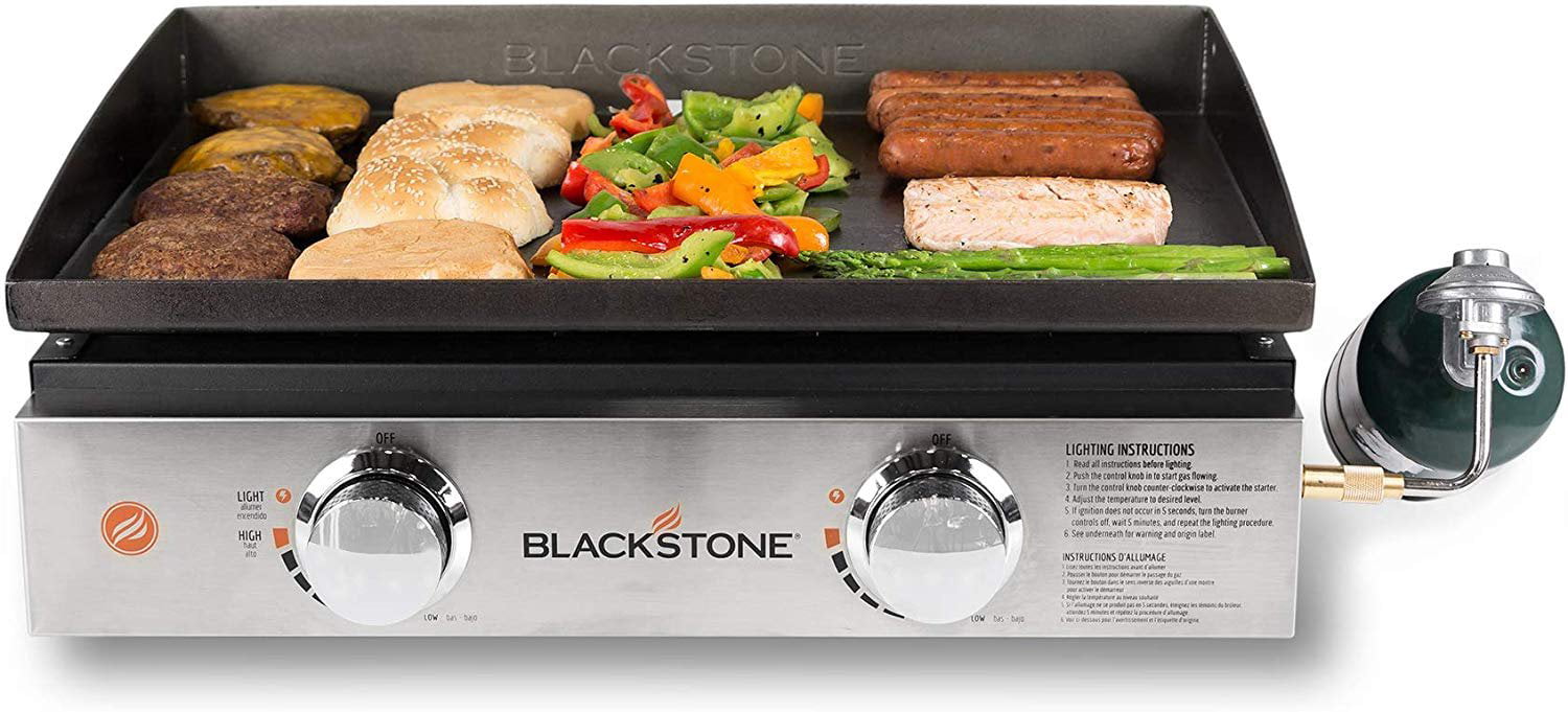 Blackstone 1666 Tabletop Griddle with Stainless Steel Front Plate-22