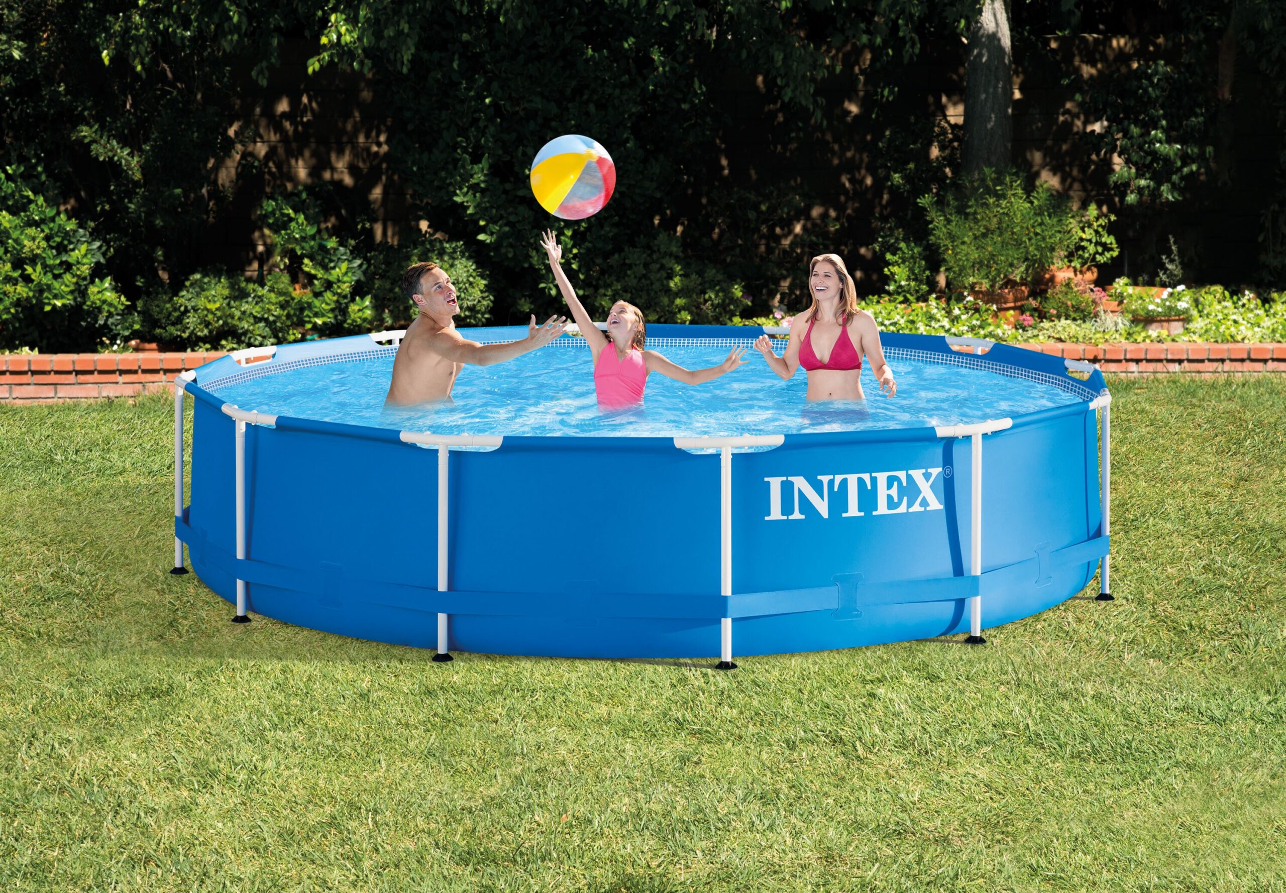 Intex 12-ft x 12-ft x 30-in Round Above-Ground Pool