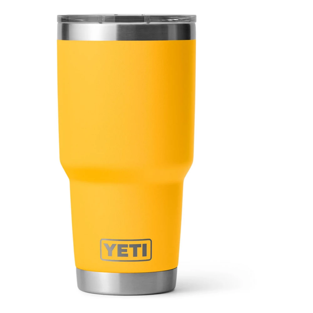 YETI Rambler 30 oz Stainless Steel Vacuum Insulated Tumbler w/MagSlider Lid. Alpine Yellow