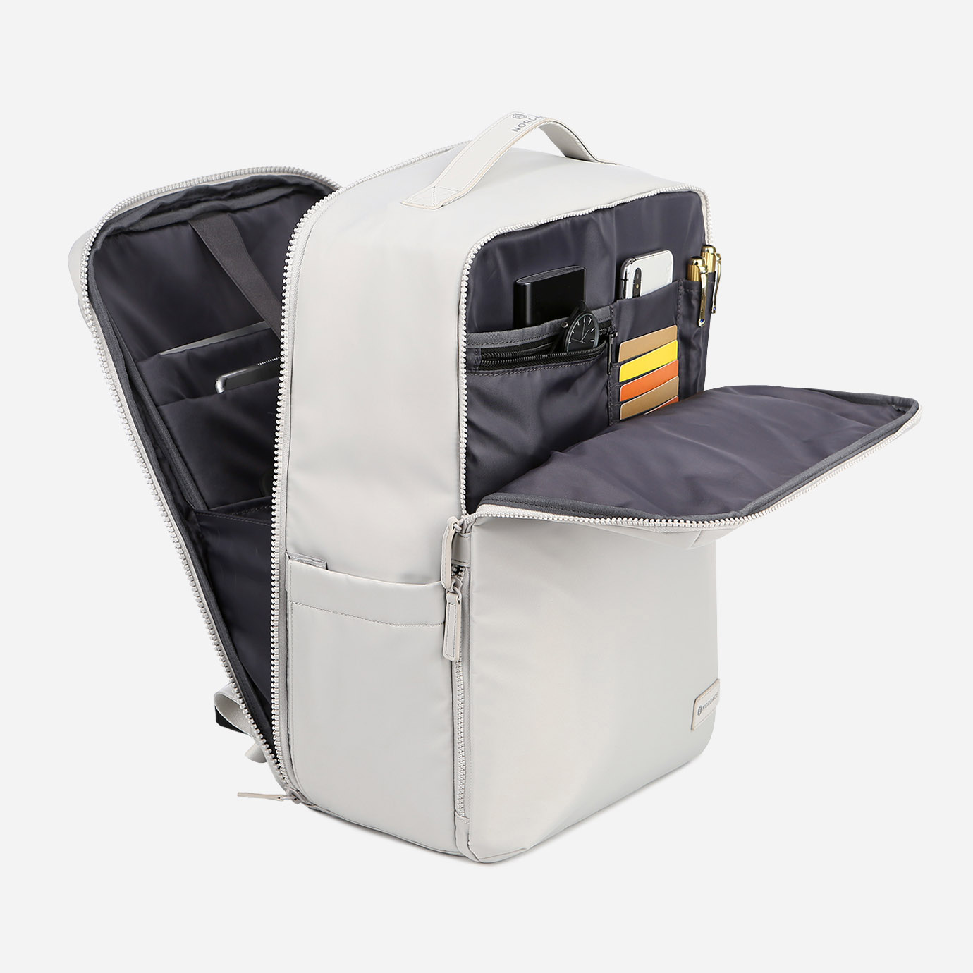 Nordace Laval – Smart Backpack. Travel Backpacks. Gray