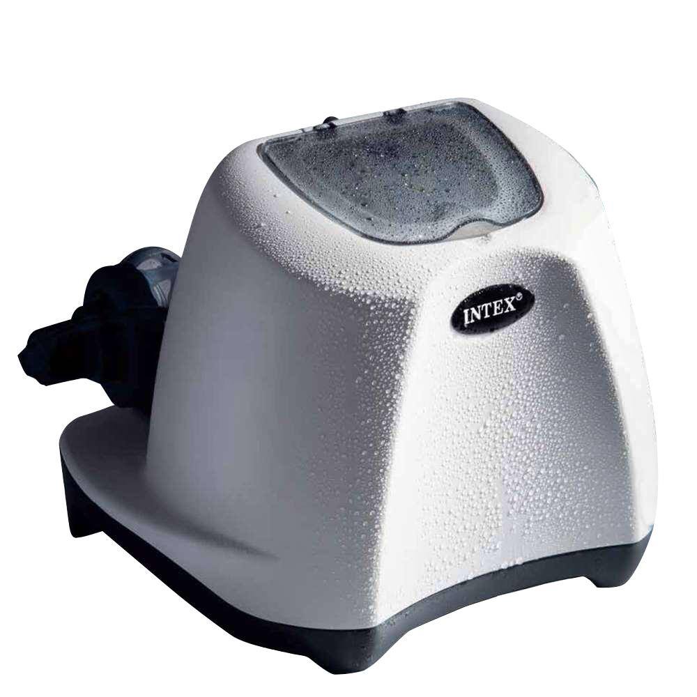 Intex 26669EG + 28000E 120-Volt Krystal Clear Saltwater Pool Chlorinator with Wall Mount Surface Skimmer