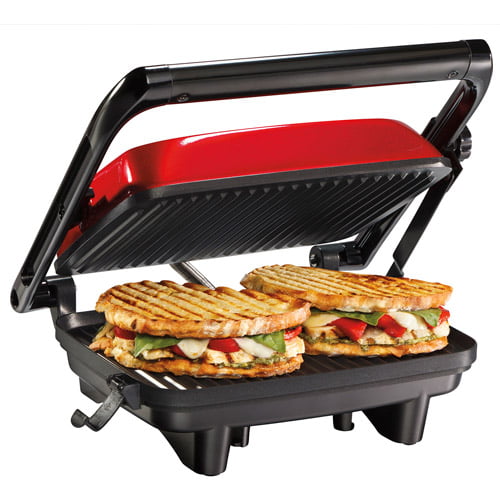 Hamilton Beach Panini Press Gourmet Sandwich Maker. 25462Z