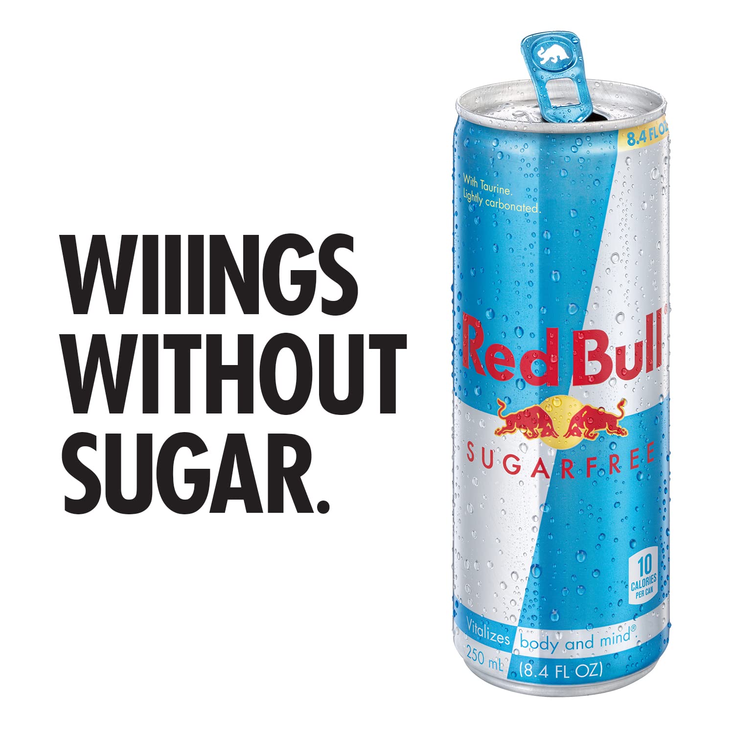 Red Bull Energy Drink Sugar Free 8.4 Fl Oz (Pack of 24)