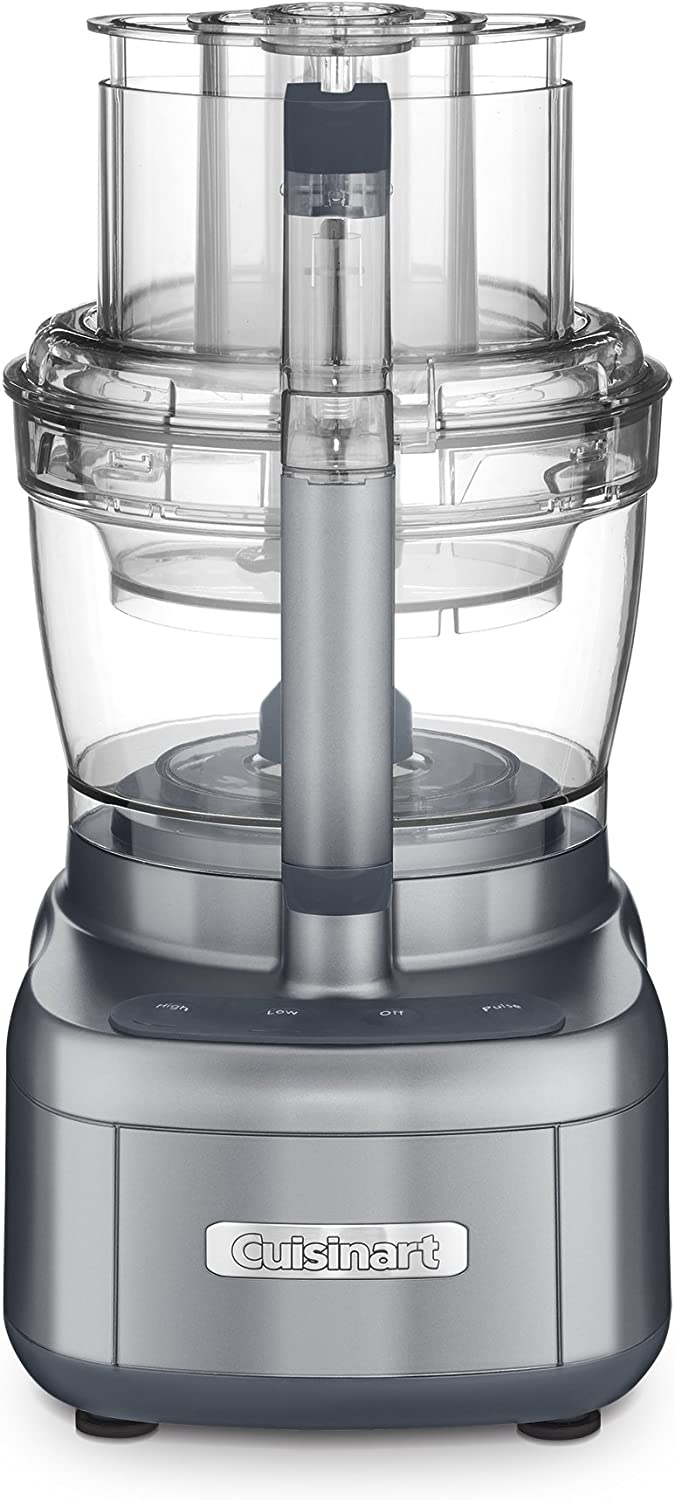 Cuisinart Elemental Small Food Processor. 13-Cup. Gunmetal