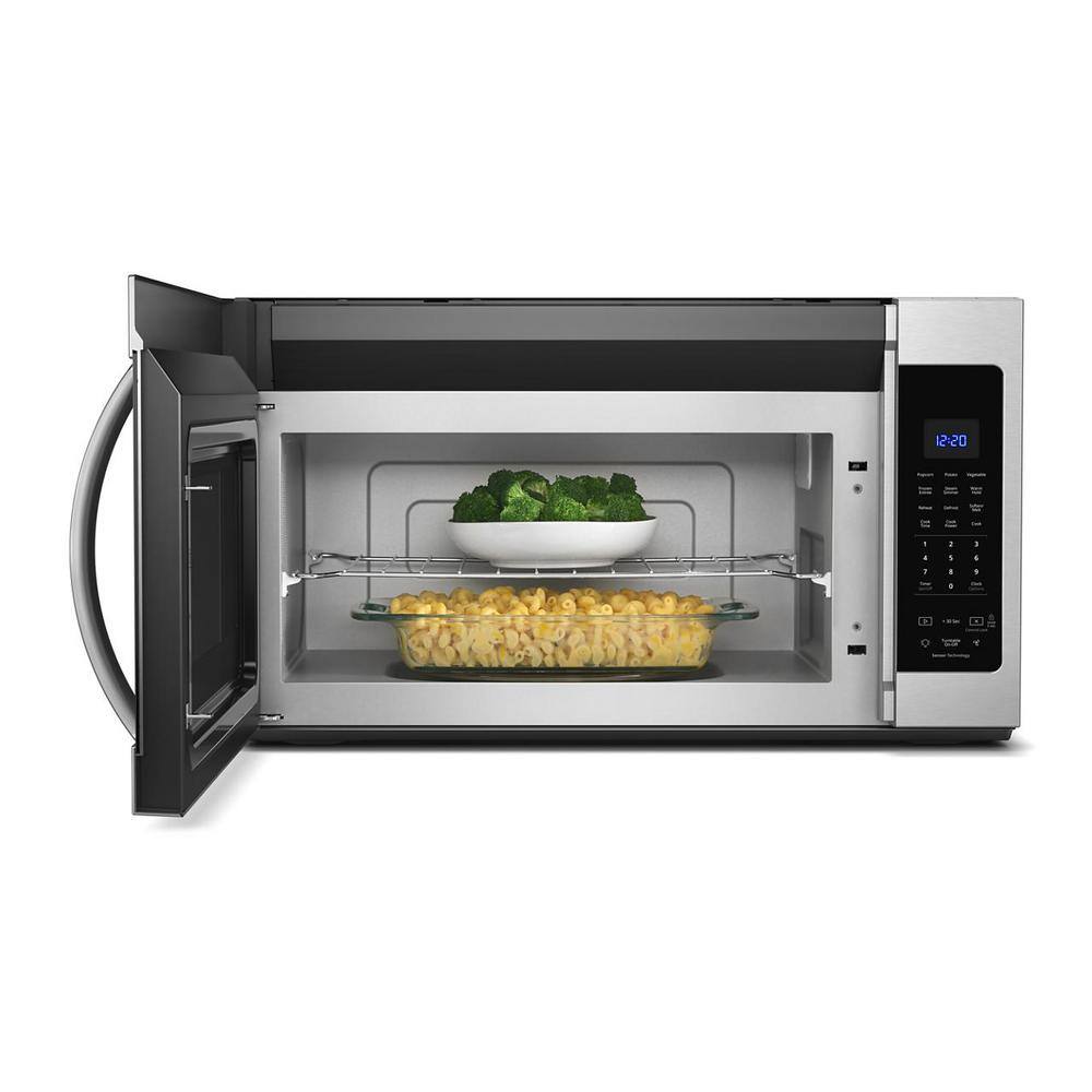 Whirlpool  1.9 cu. ft. Over the Range Microwave in Fingerprint Resistant Stainless Steel with Sensor Cooking