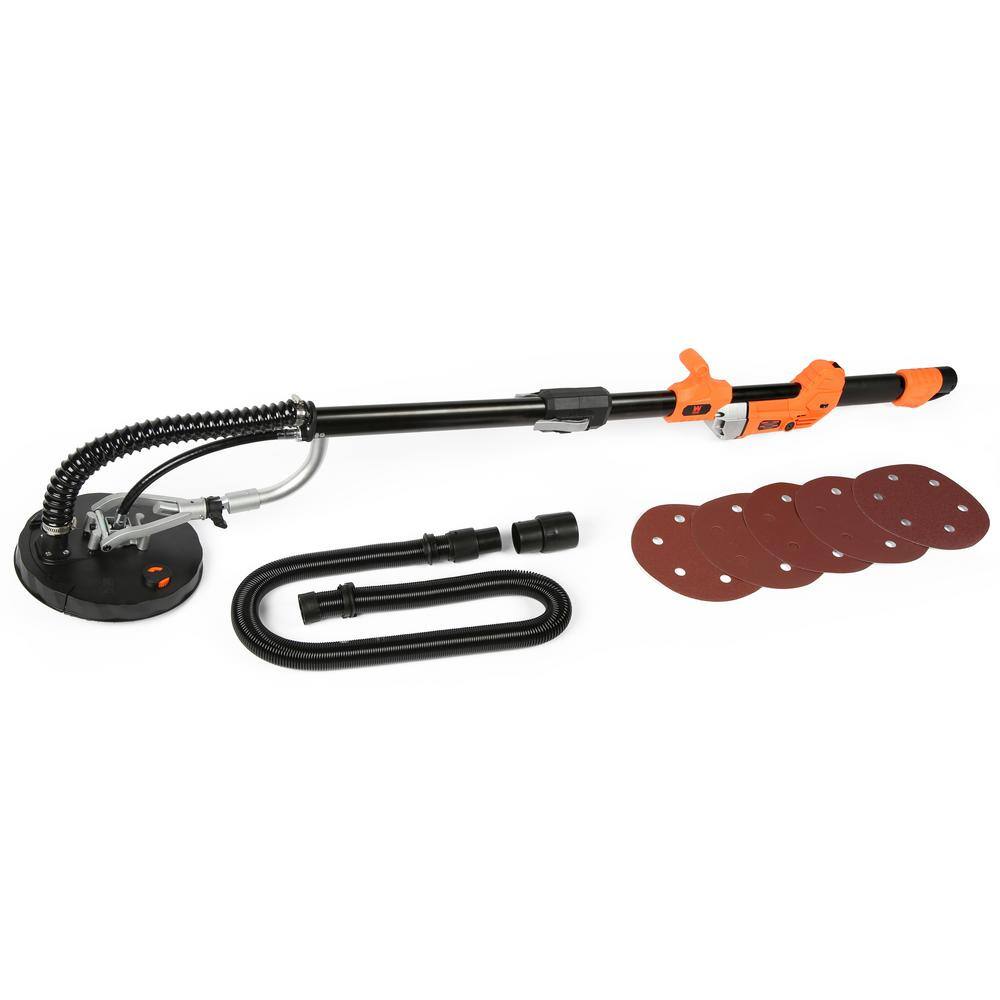 WEN DW6395 Variable Speed 6.3 Amp Drywall Sander with Mid-Mounted Motor with 15 ft. Hose