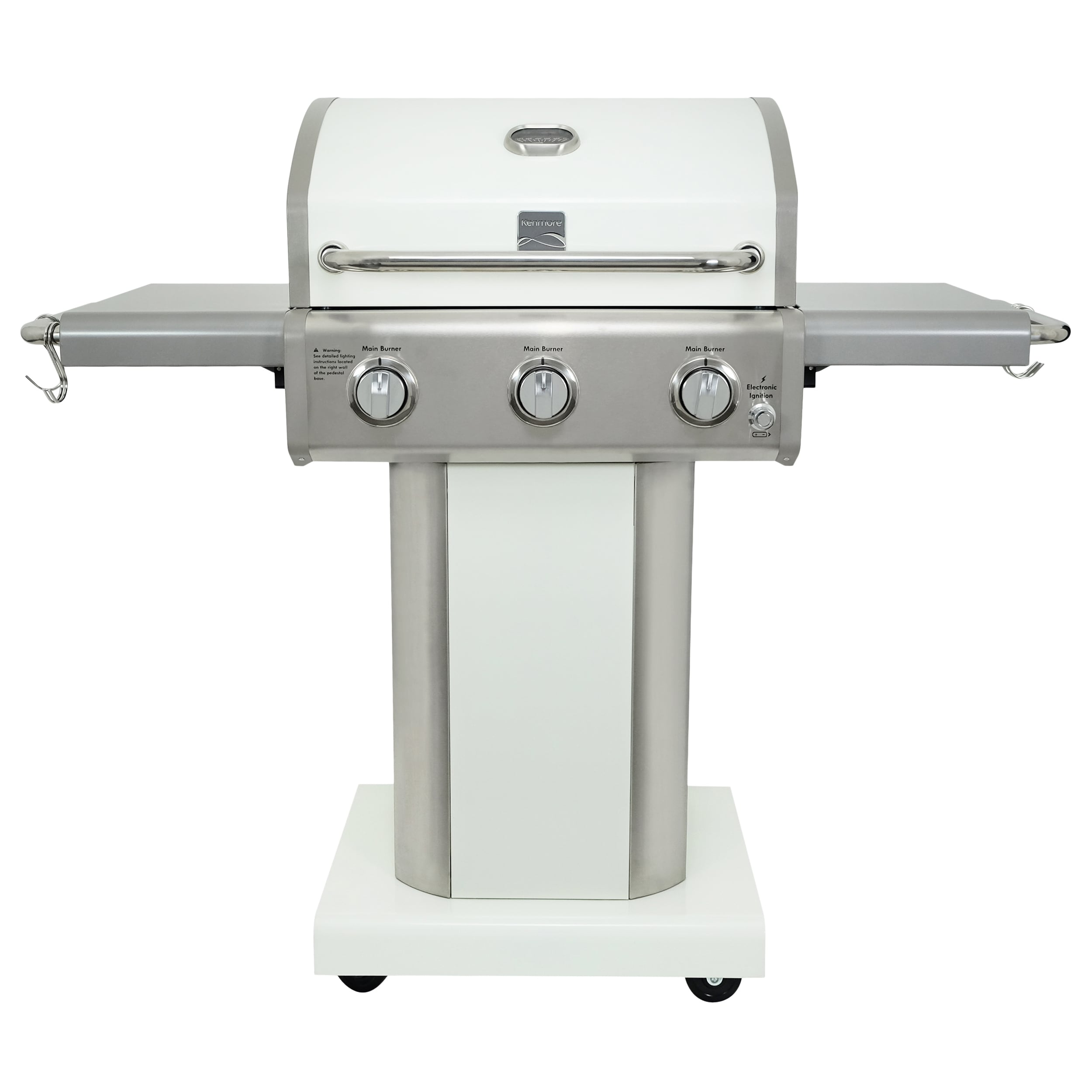 Kenmore Pearl 3-Burner Liquid Propane Gas Grill