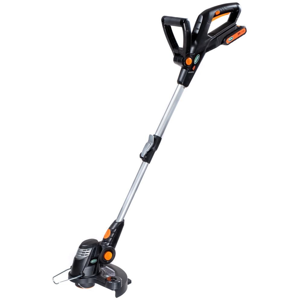 Scotts 20-volt 12-in Telescopic Battery String Trimmer with Edger Conversion Capable 2 Ah (Battery and Charger Included)