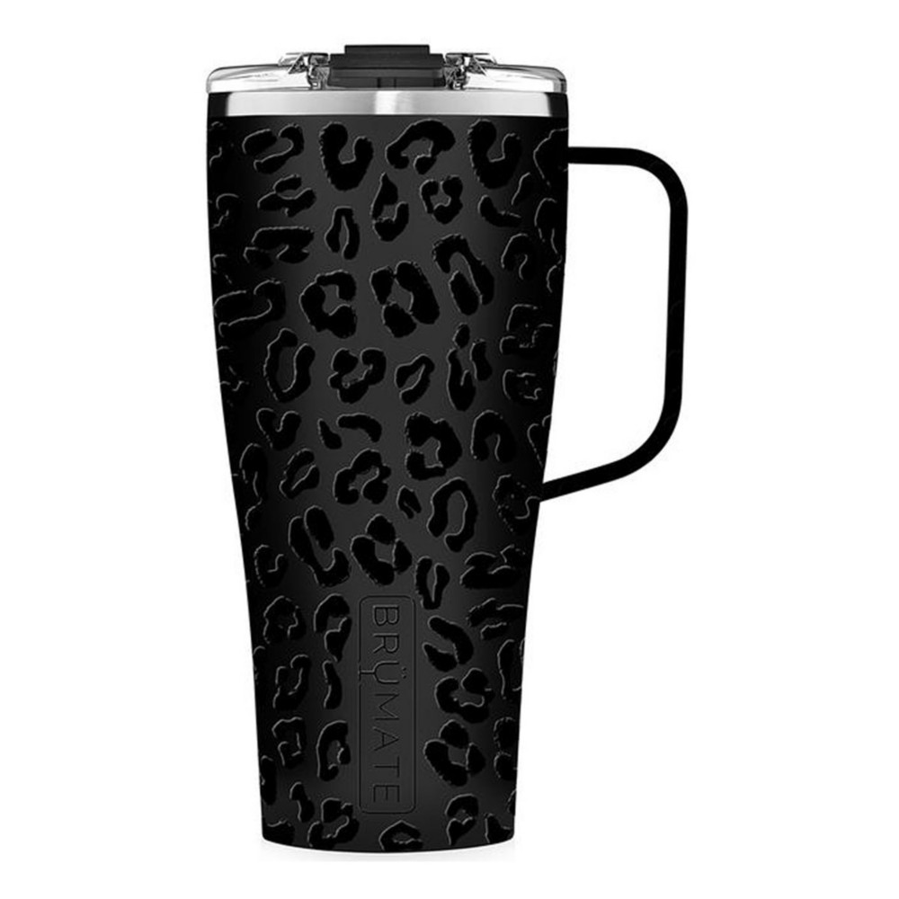 BruMate Toddy XL 32oz Mug. Onyx Leopard