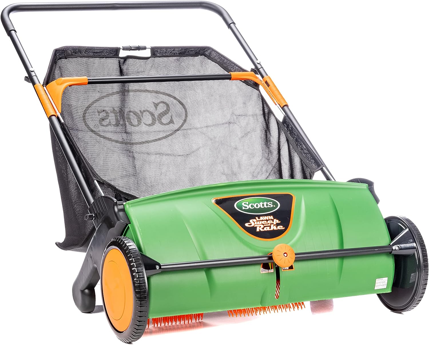Scotts Outdoor Power Tools LSW70026S 26-Inch Push Lawn Sweeper. Black/Green
