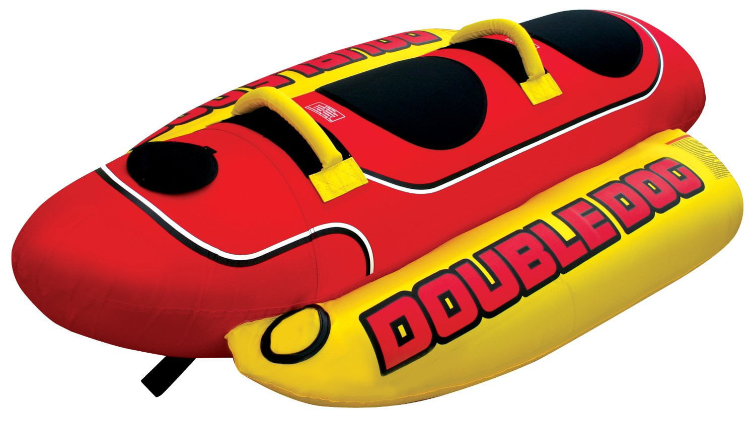 Airhead Double Dog 1 to 2 Rider Inflatable Towable Tube