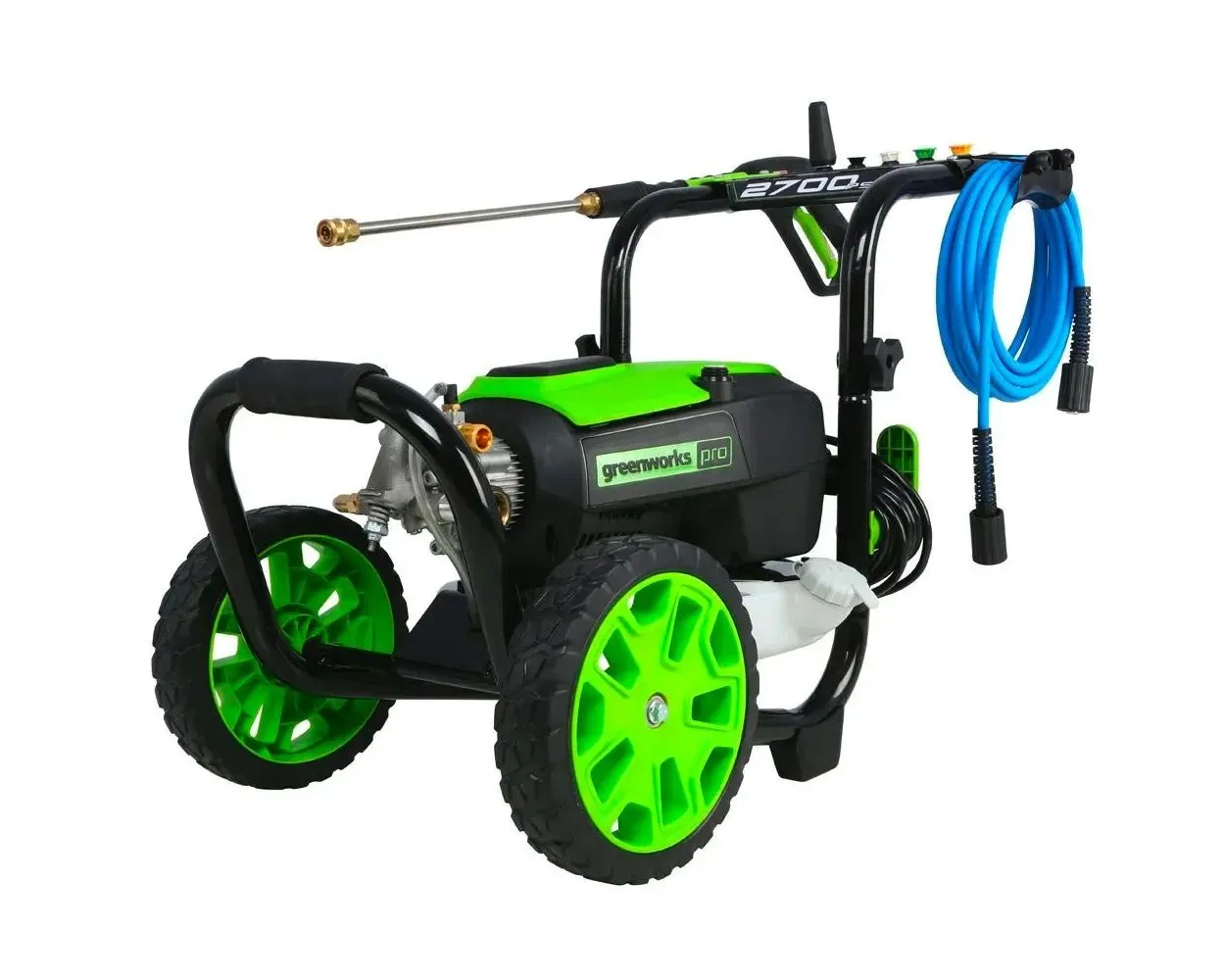 Greenworks Pro GPW2700 2700 PSI 2.3-Gallon-GPM Cold Water Electric Pressure Washer