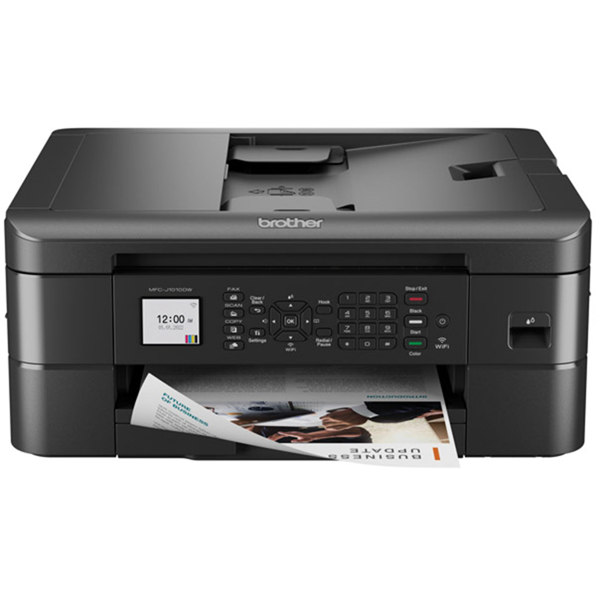 Brother MFC-J1010DW Wireless Color Inkjet All-in-One Printer with Mobile Device and Duplex Printing