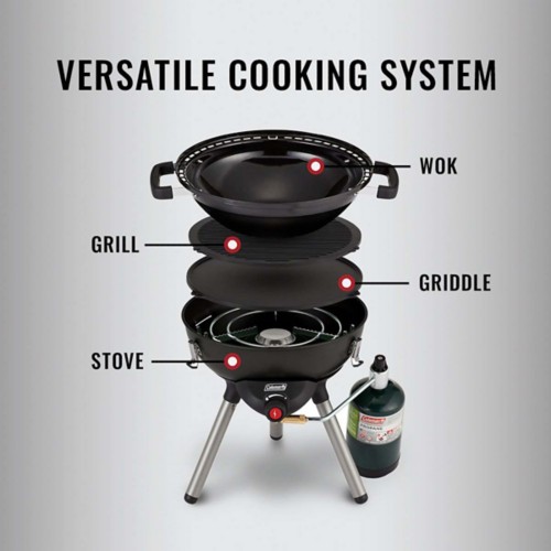 Coleman 4-in-1 Portable Propane Gas Grill